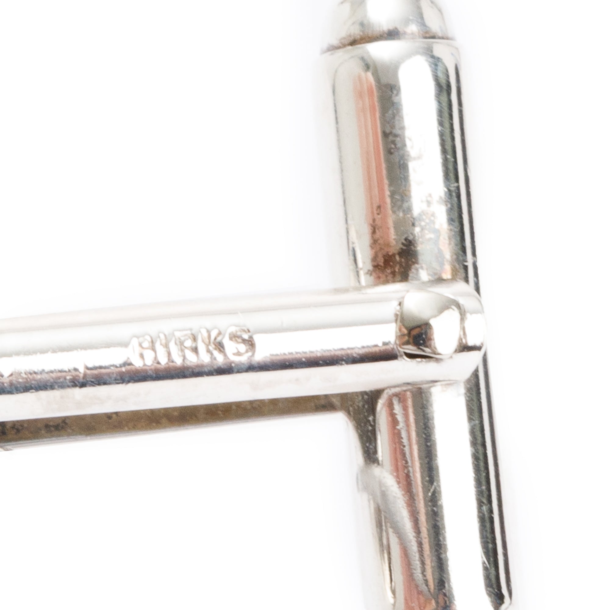 Birks Sterling Silver Knot Cufflinks