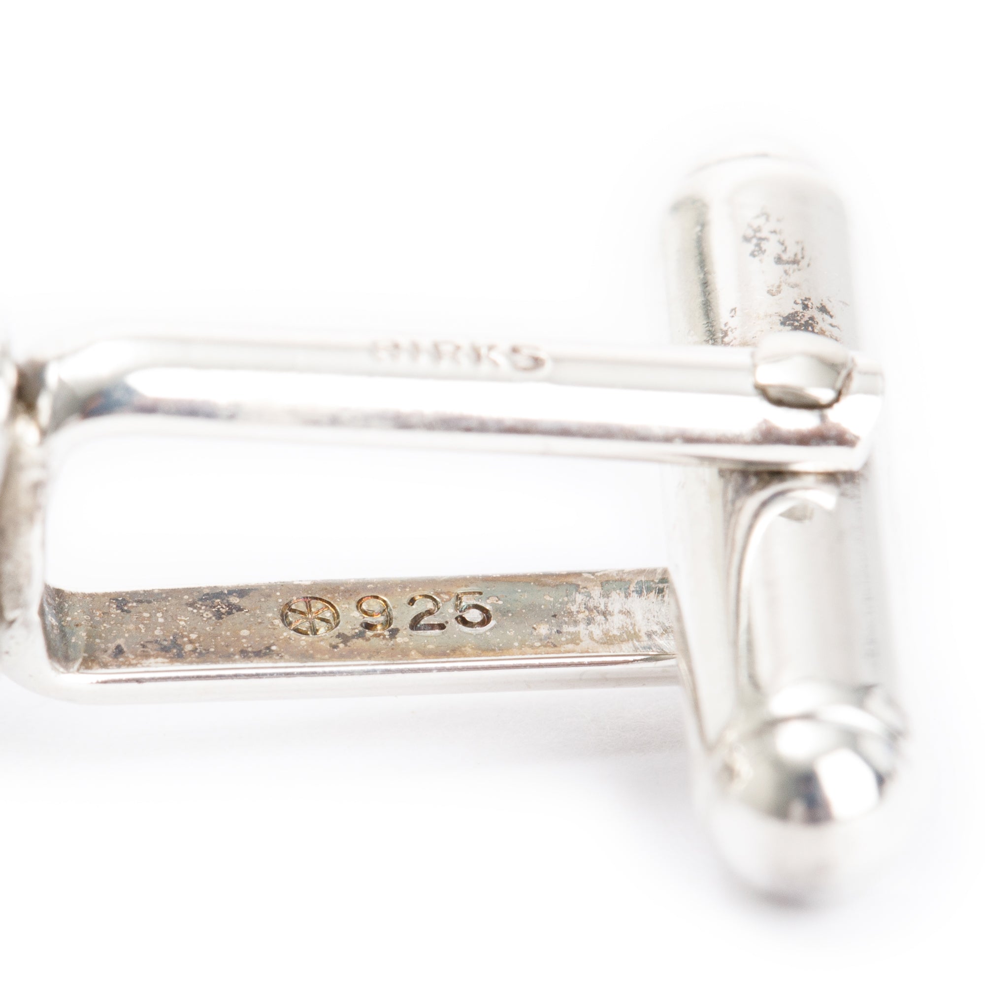 Birks Sterling Silver Knot Cufflinks