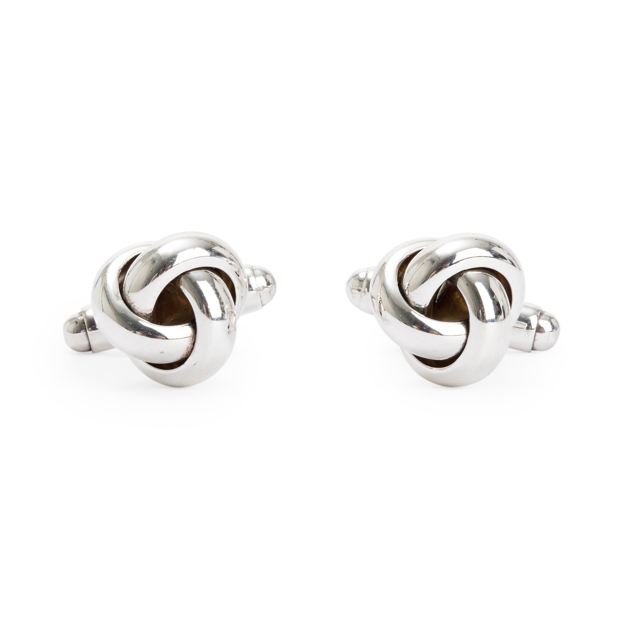 Birks Sterling Silver Knot Cufflinks
