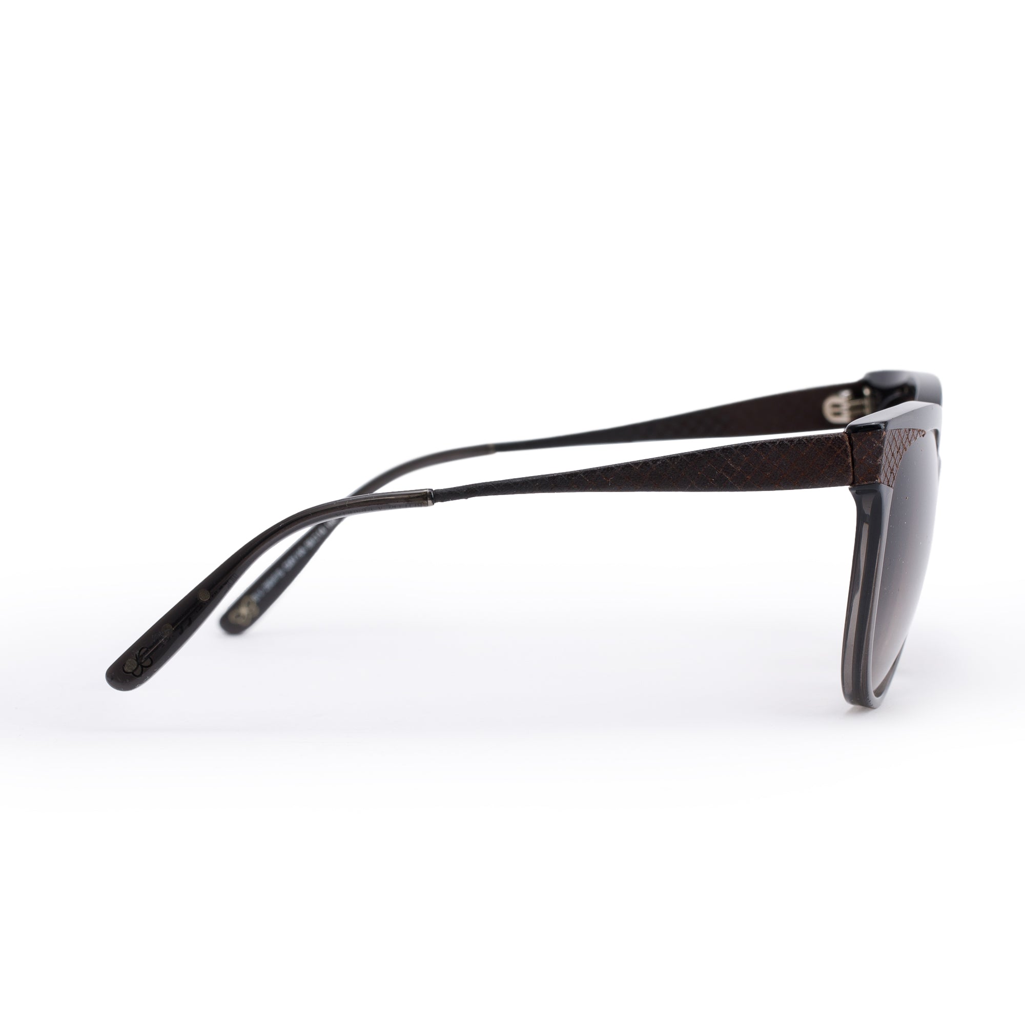 Bottega Veneta BV290/F/S Brown Acetate Square Sunglasses w/ Case