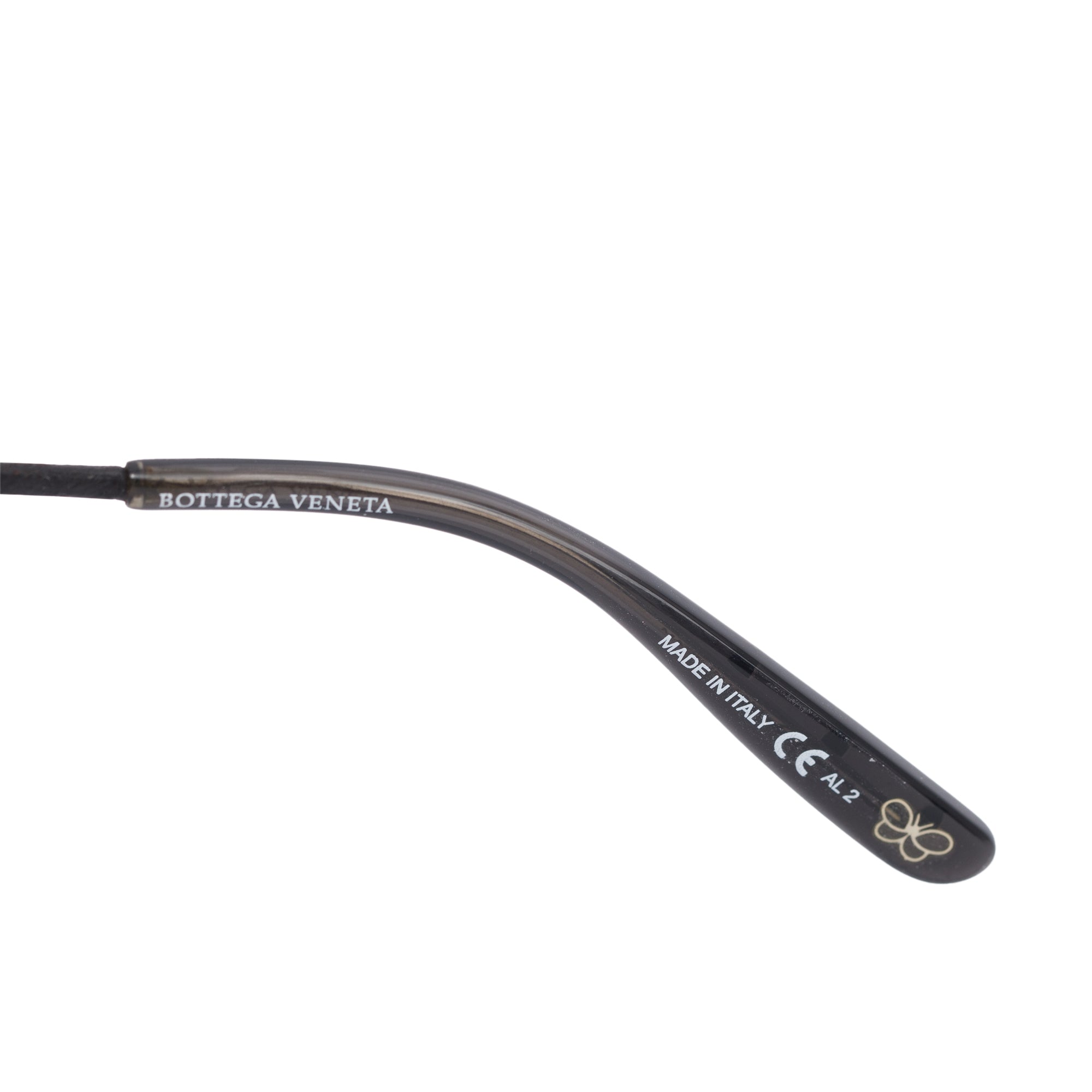 Bottega Veneta BV290/F/S Brown Acetate Square Sunglasses w/ Case