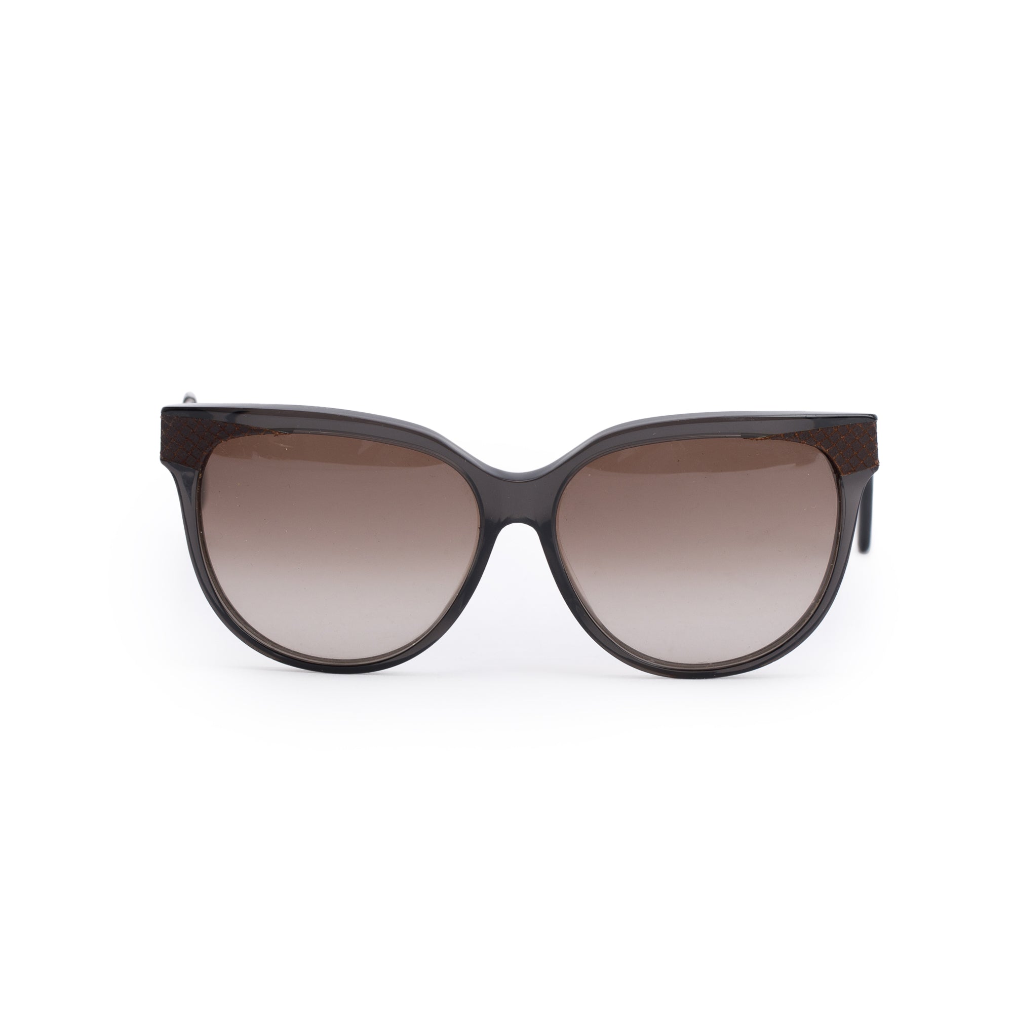 Bottega Veneta BV290/F/S Brown Acetate Square Sunglasses w/ Case