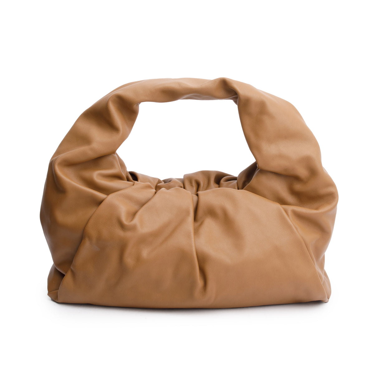 バッグ bottega veneta shoulder pouch Bottega Veneta Beige Calfskin Leather Small Shoulder Pouch – OLIVER'S