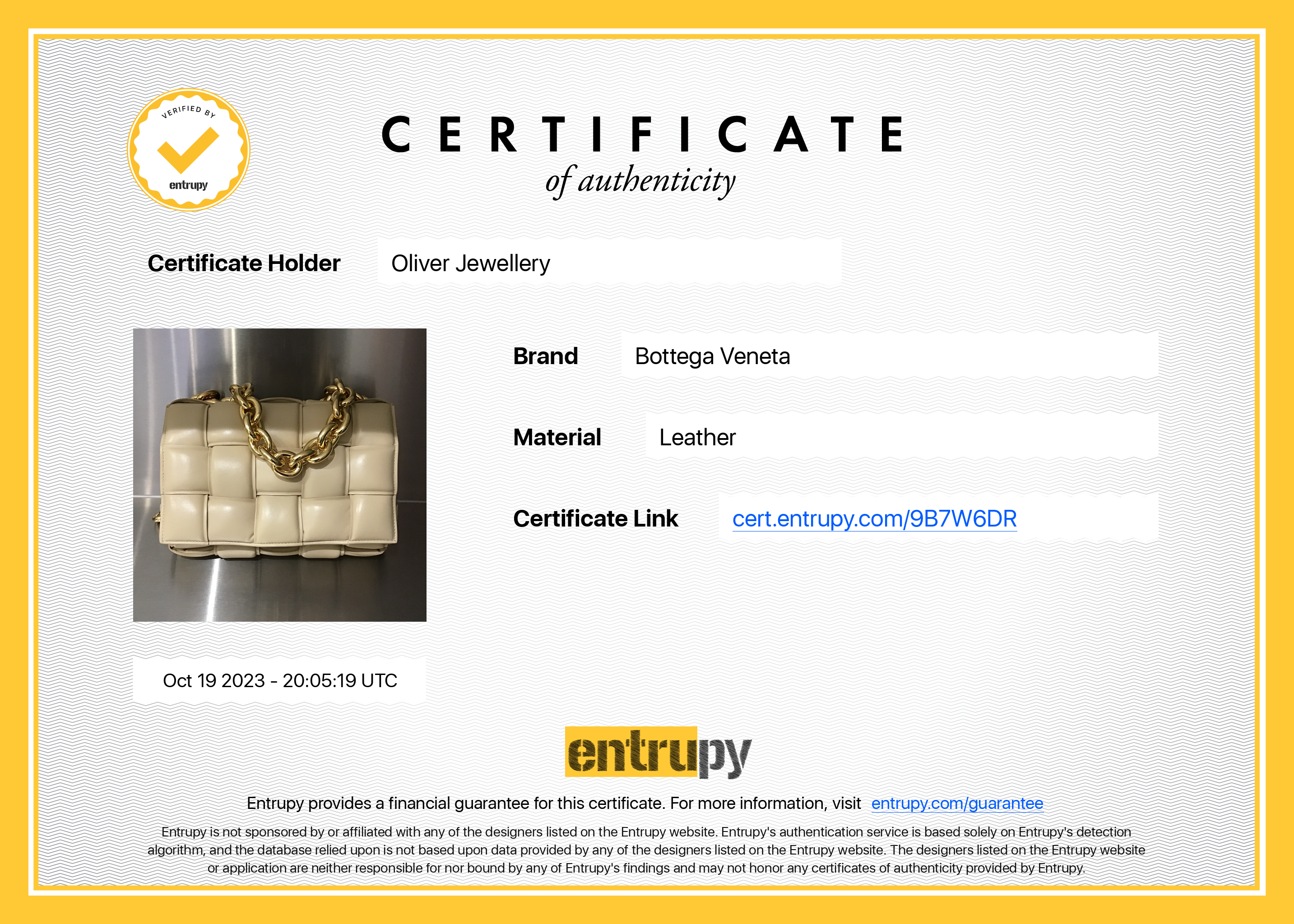 Bottega Veneta Beige Nappa Intrecciato Padded Cassette Bag