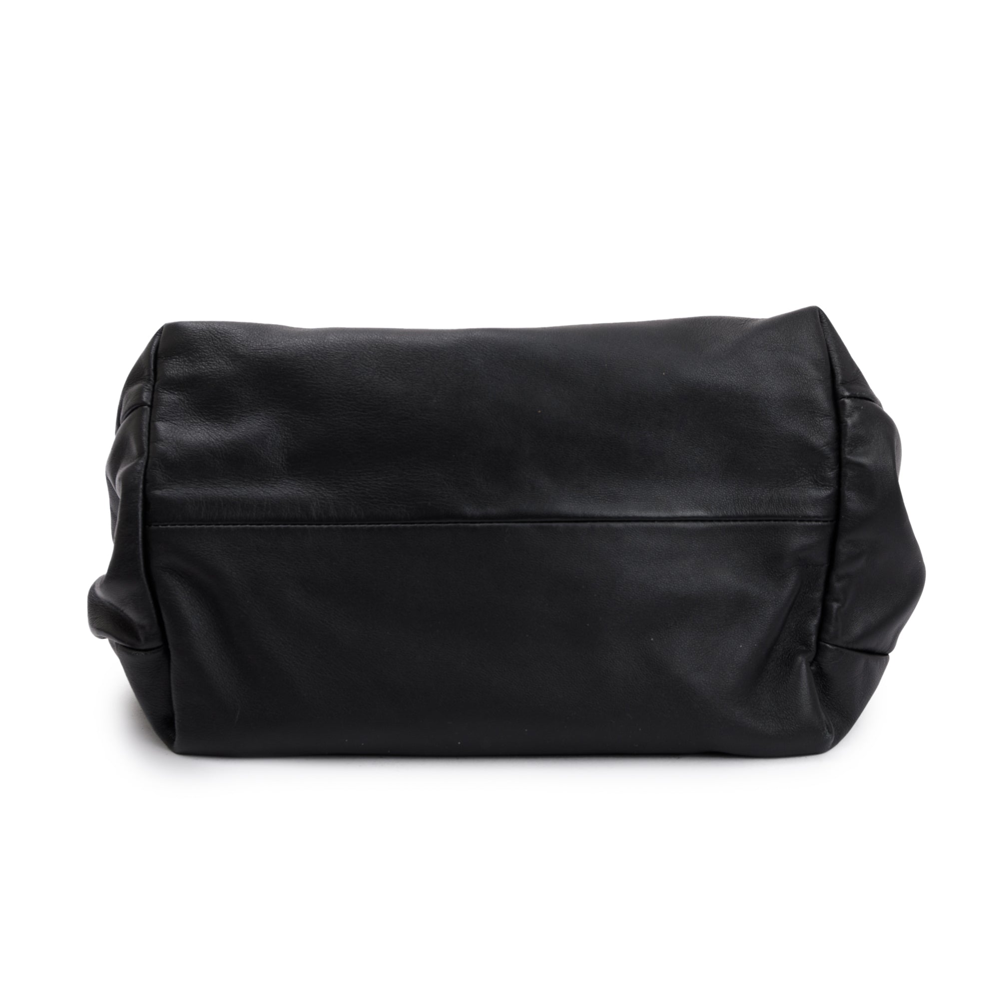 Bottega Veneta Black Intrecciato Nappa Leather Medium Crossbody Bag