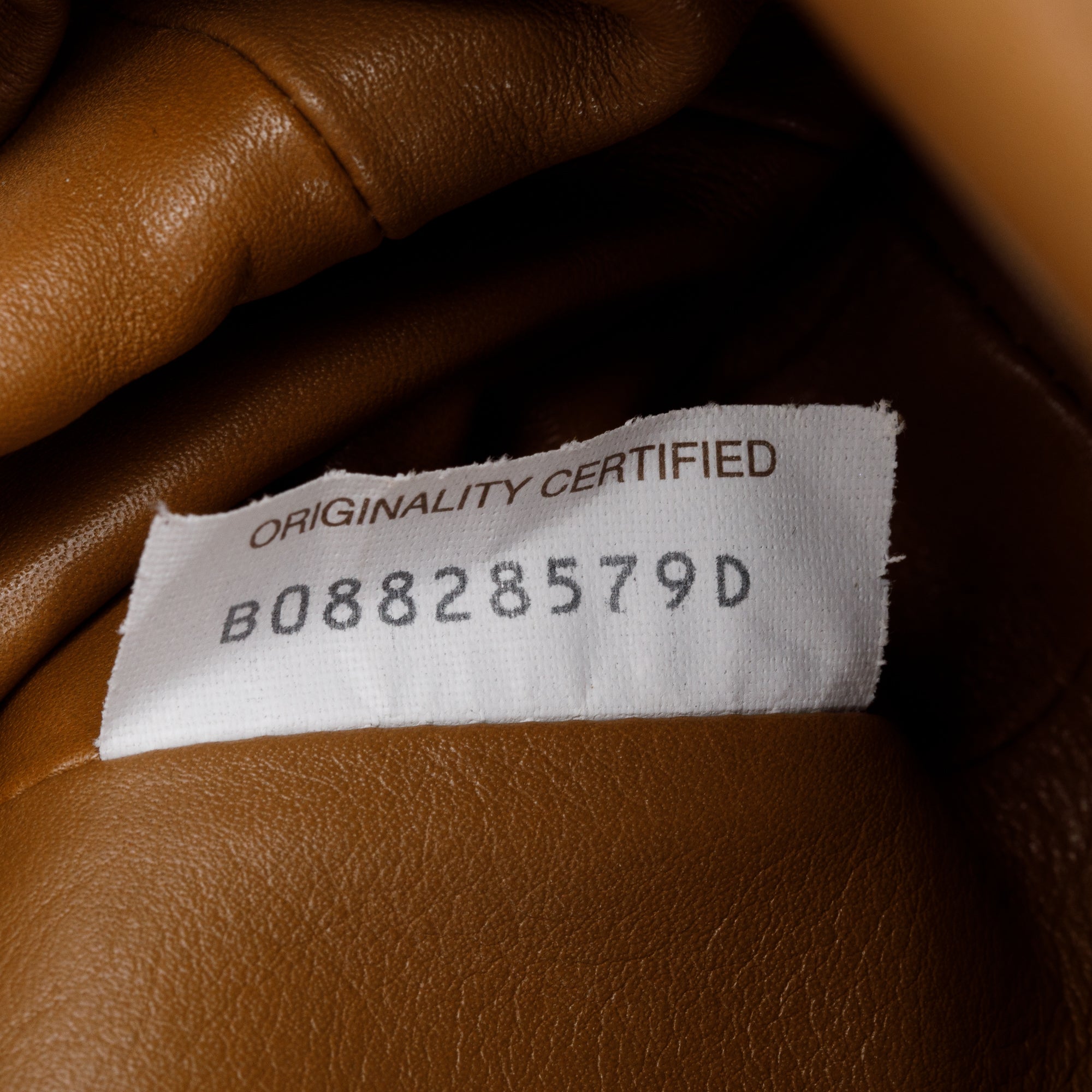 Bottega Veneta Brown Calfskin Leather The Mini Pouch