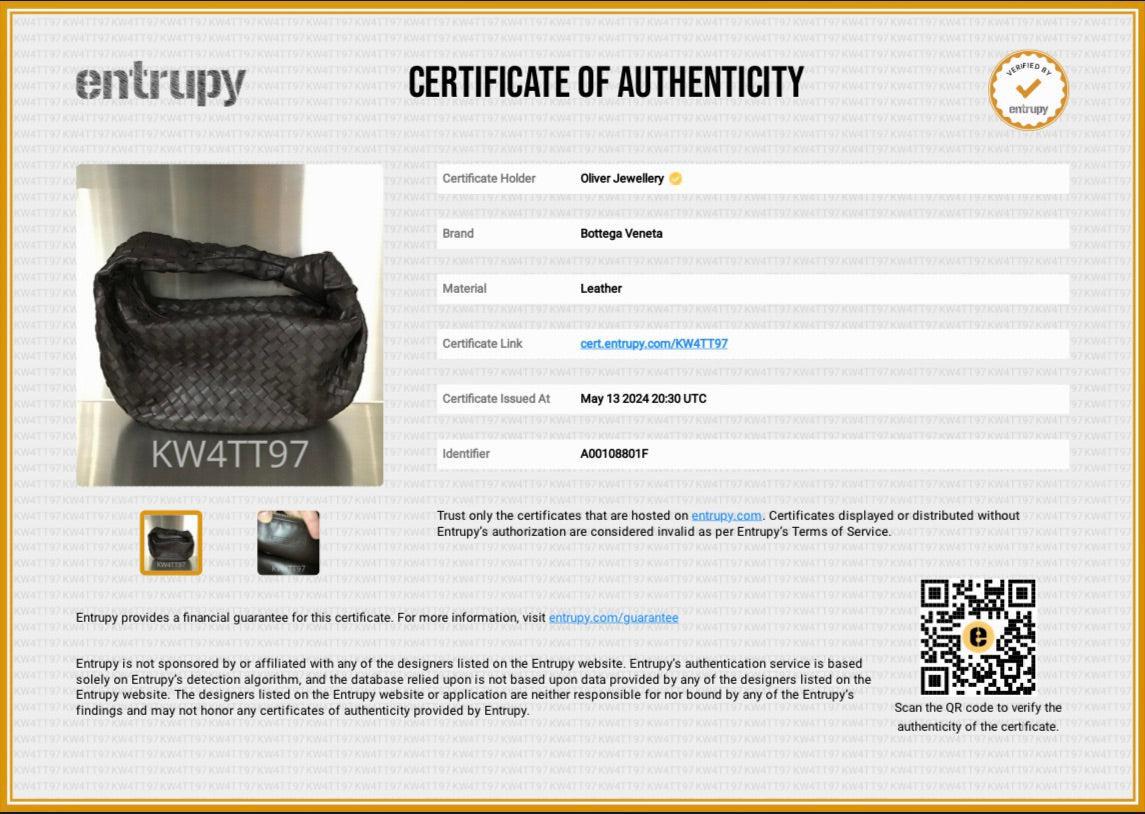 Bottega Veneta Brown Intrecciato Leather Large Jodie Bag