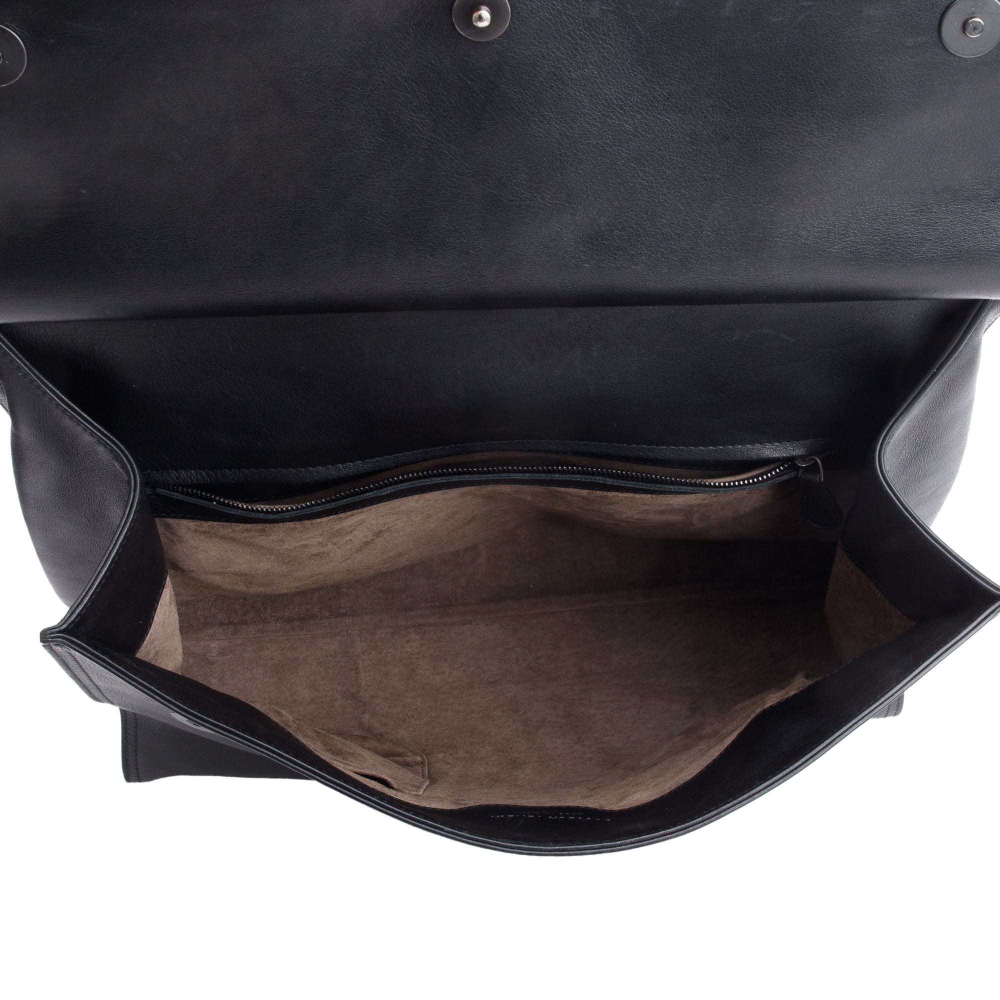 Bottega Veneta Brown Leather Top Handle Briefcase