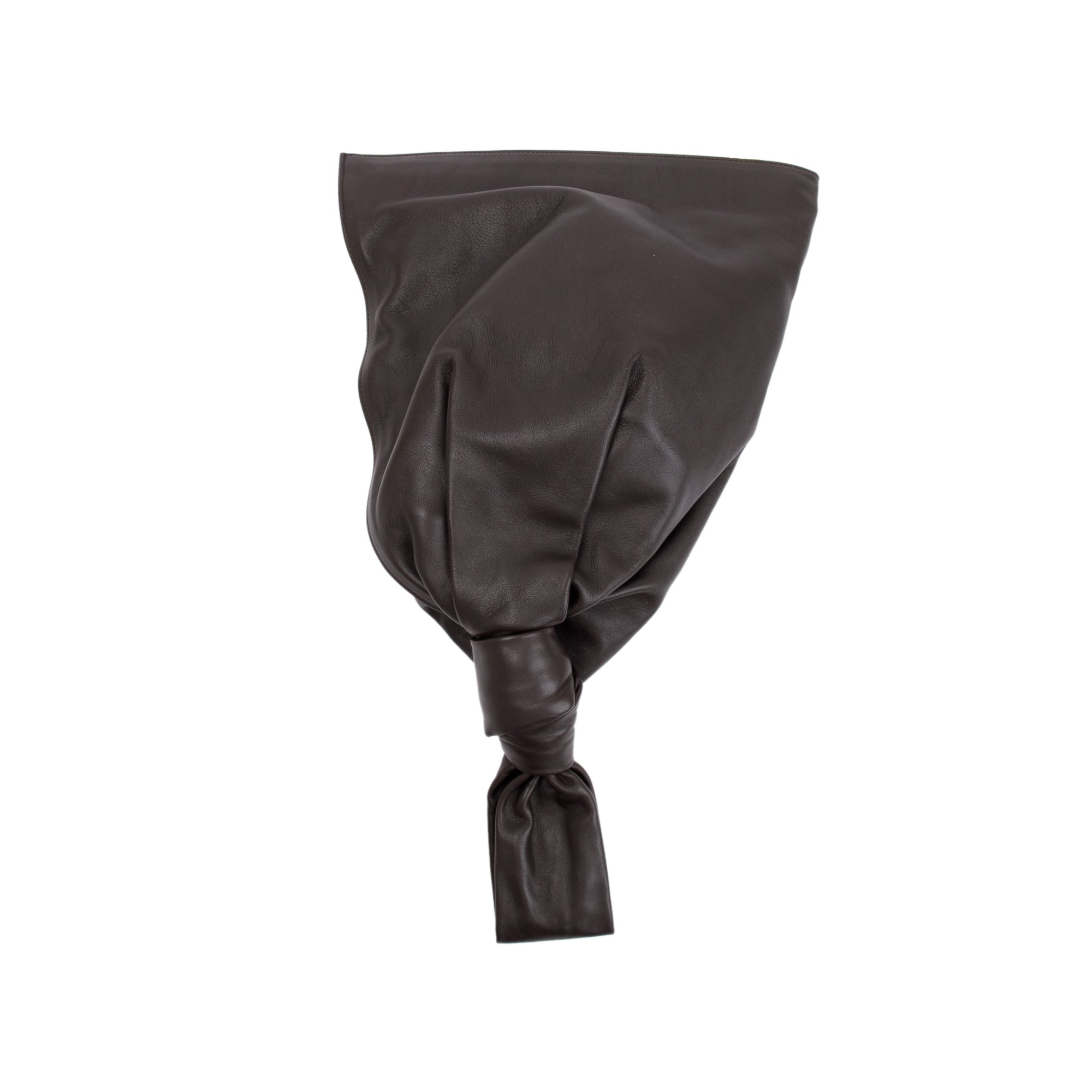 Bottega Veneta Brown Nappa Leather BV Twist Bag