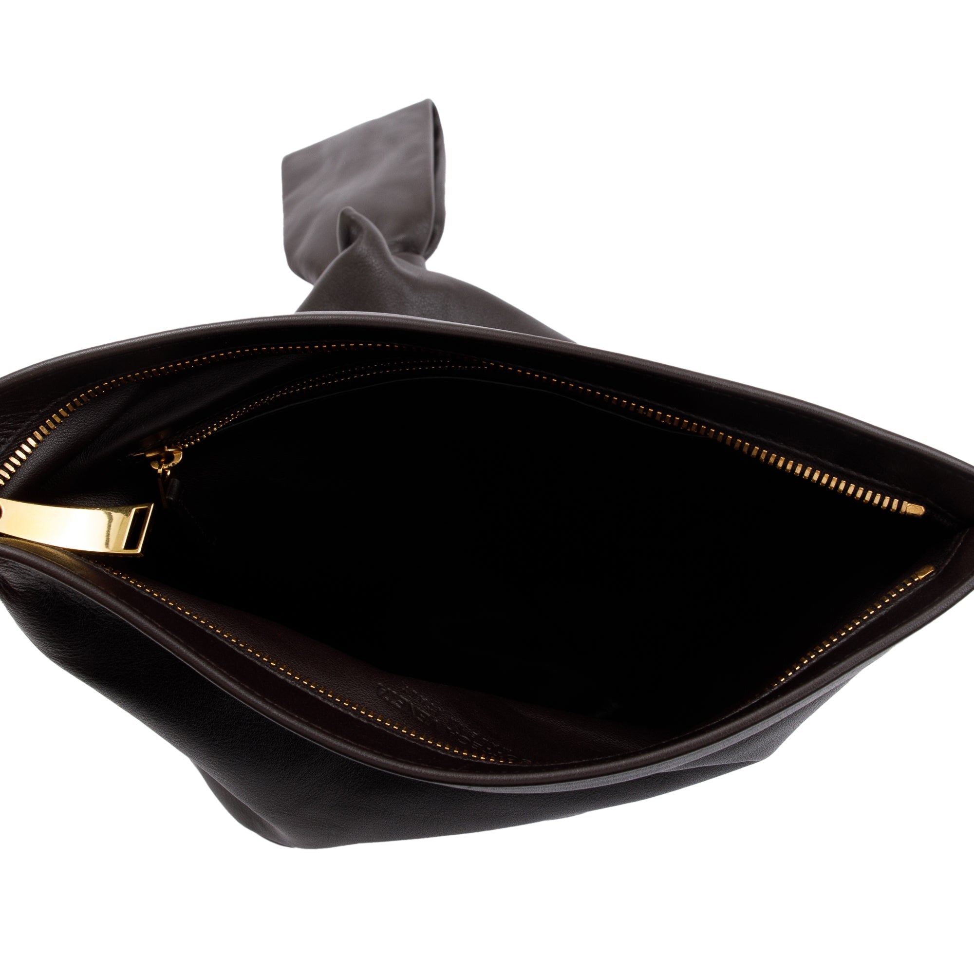 Bottega Veneta Brown Nappa Leather BV Twist Bag