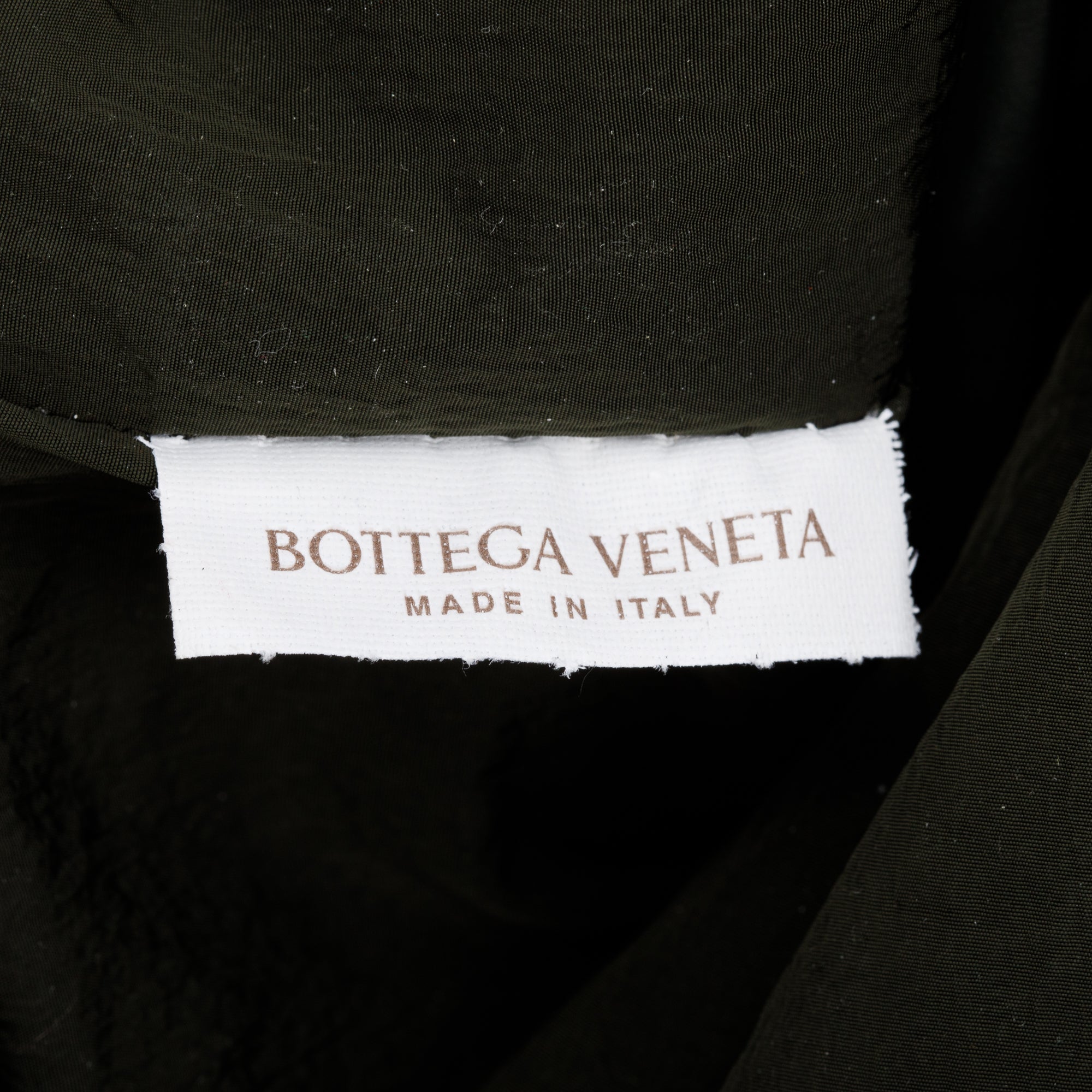 Bottega Veneta Green Nylon Jacquard Belt Bag