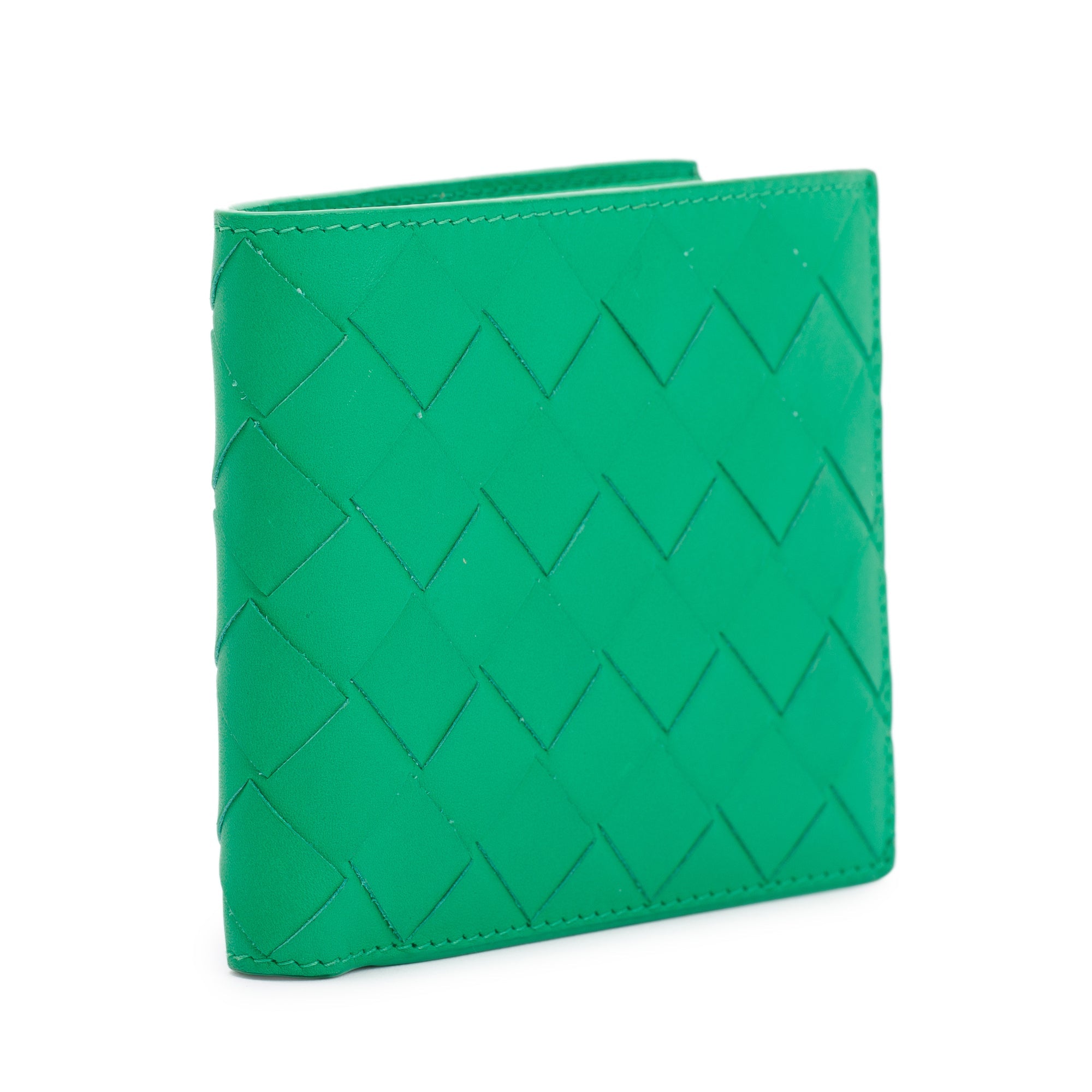 Bottega Veneta Intrecciato Bi-Fold Wallet w/ Box