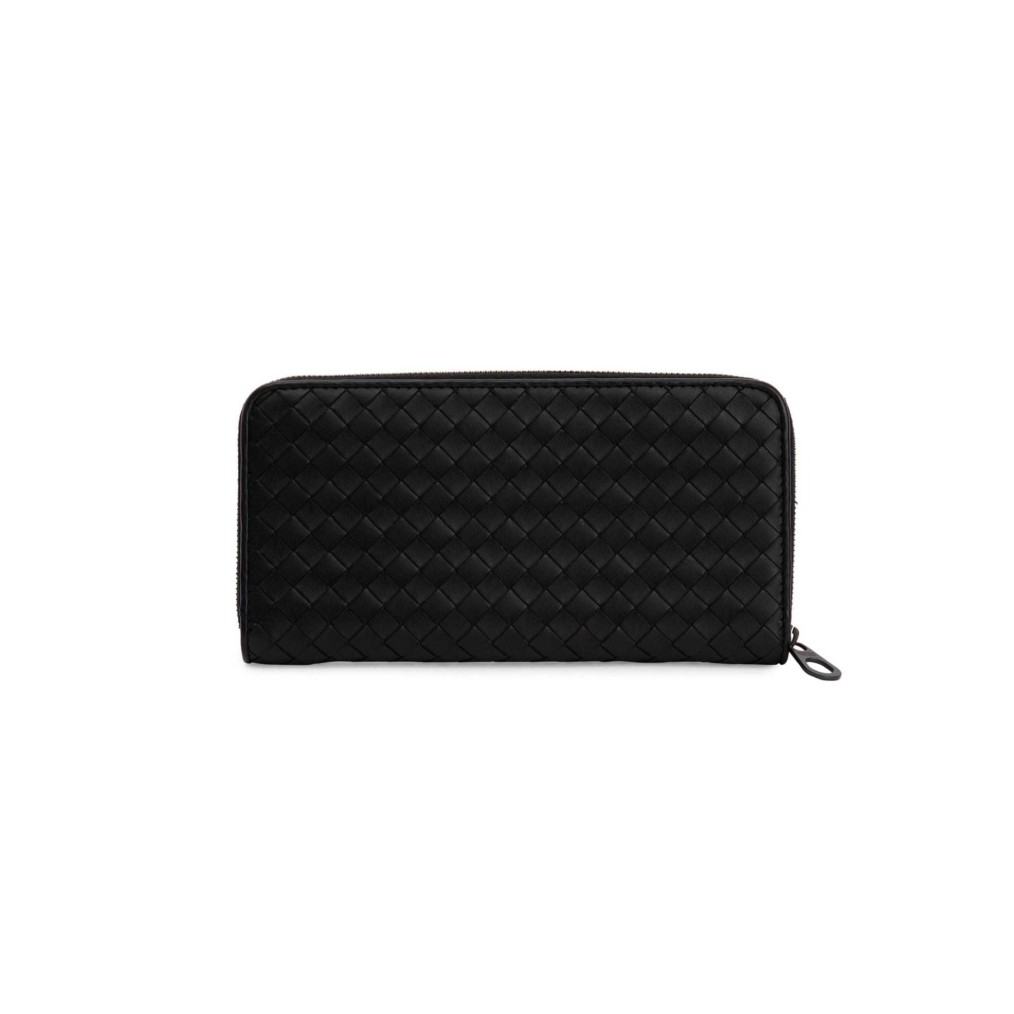 Bottega Veneta Intrecciato Zip Around Wallet