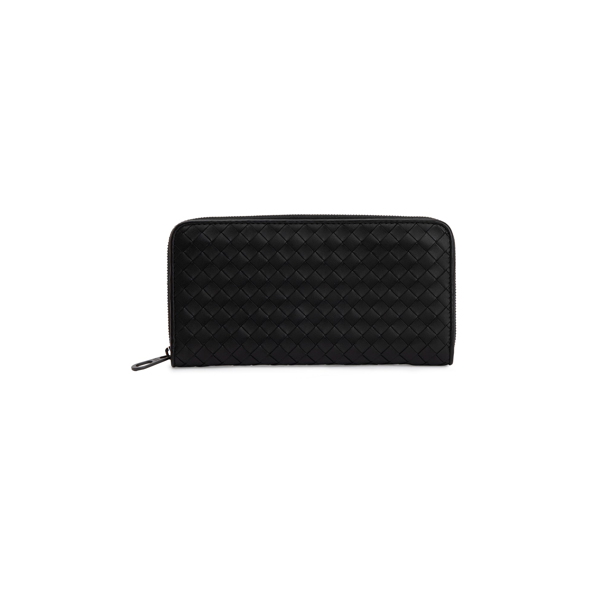 Bottega Veneta Intrecciato Zip Around Wallet
