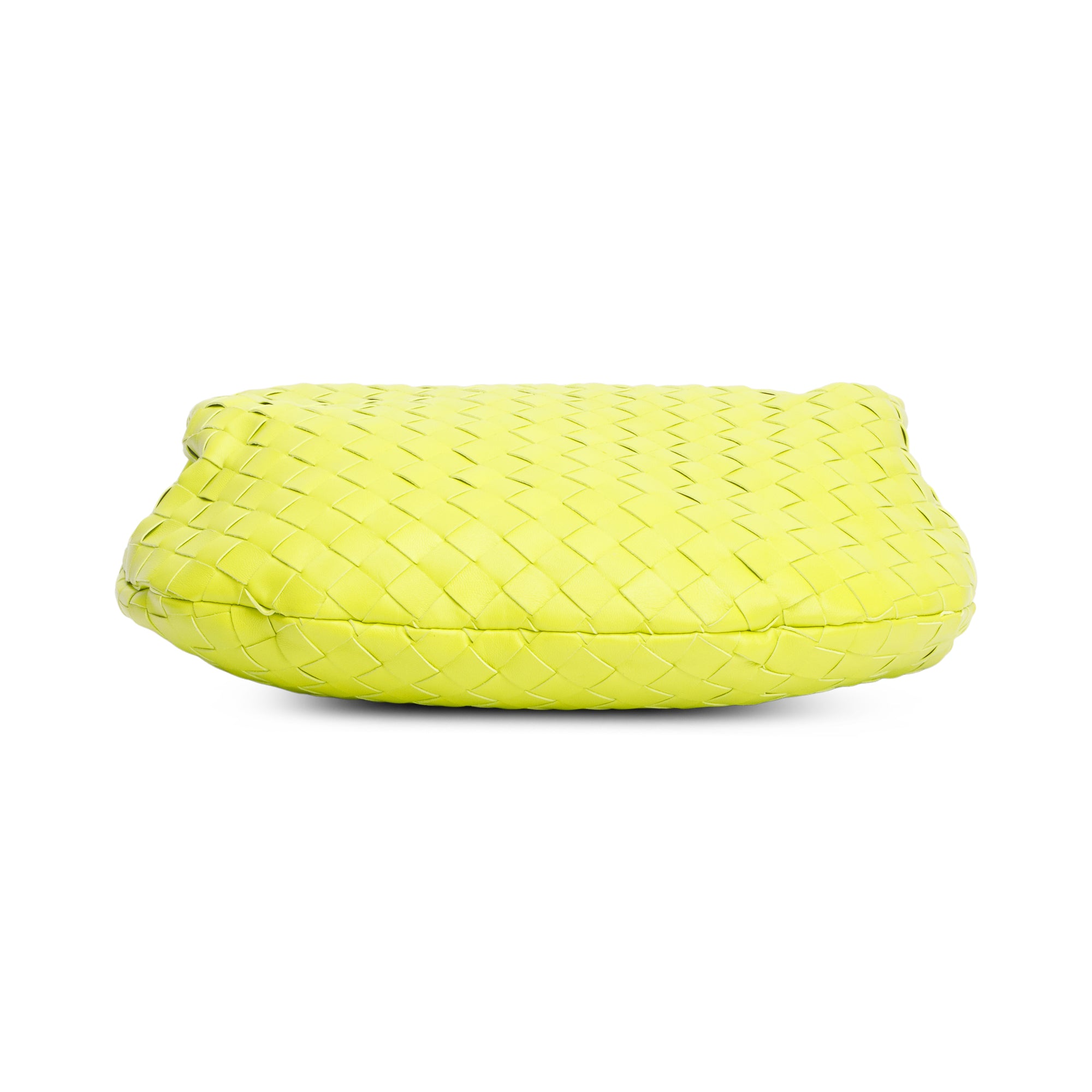 Bottega Veneta Kiwi Intrecciato Leather Teen Jodie Bag