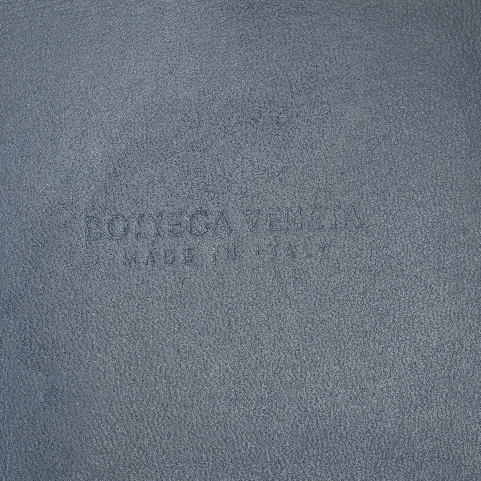 Bottega Veneta Light Green Maxi Intrecciato Leather Medium Arco Tote