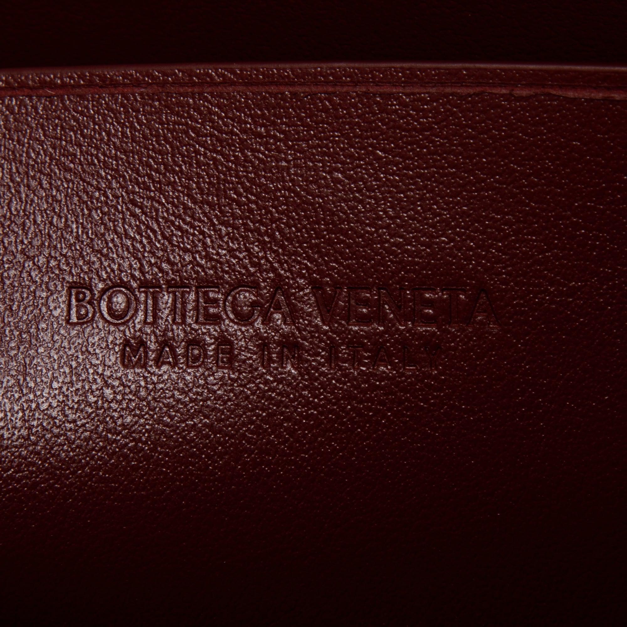 Bottega Veneta Nappa Maxi Intrecciato Leather Zip Pouch