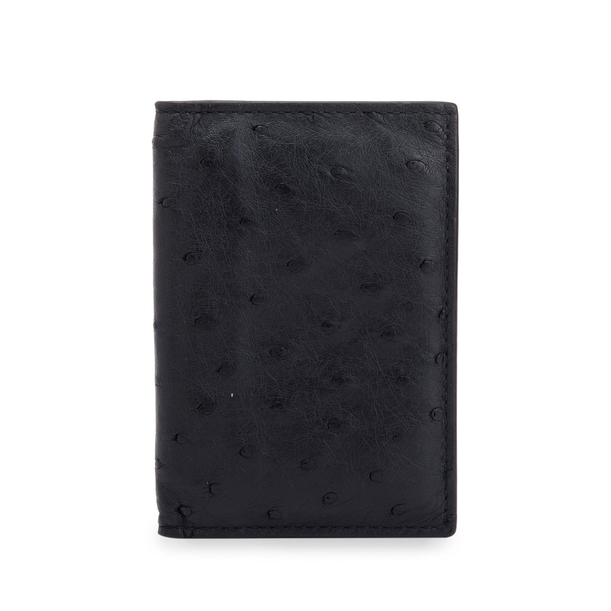 Bottega Veneta Ostrich Card Holder w/ Box