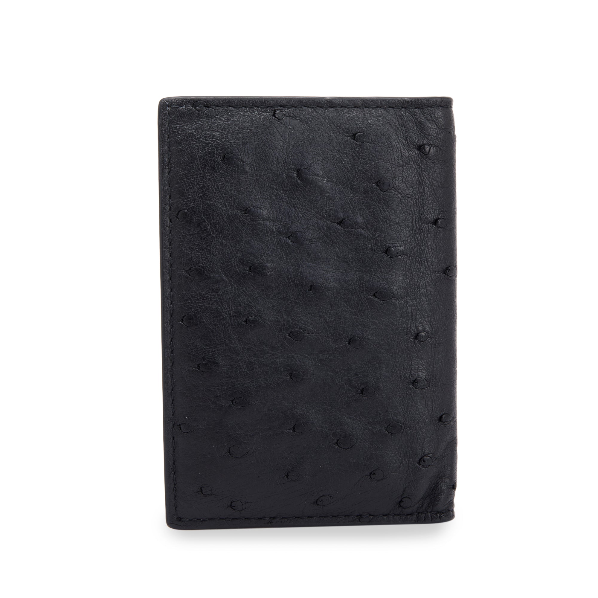 Bottega Veneta Ostrich Card Holder w/ Box