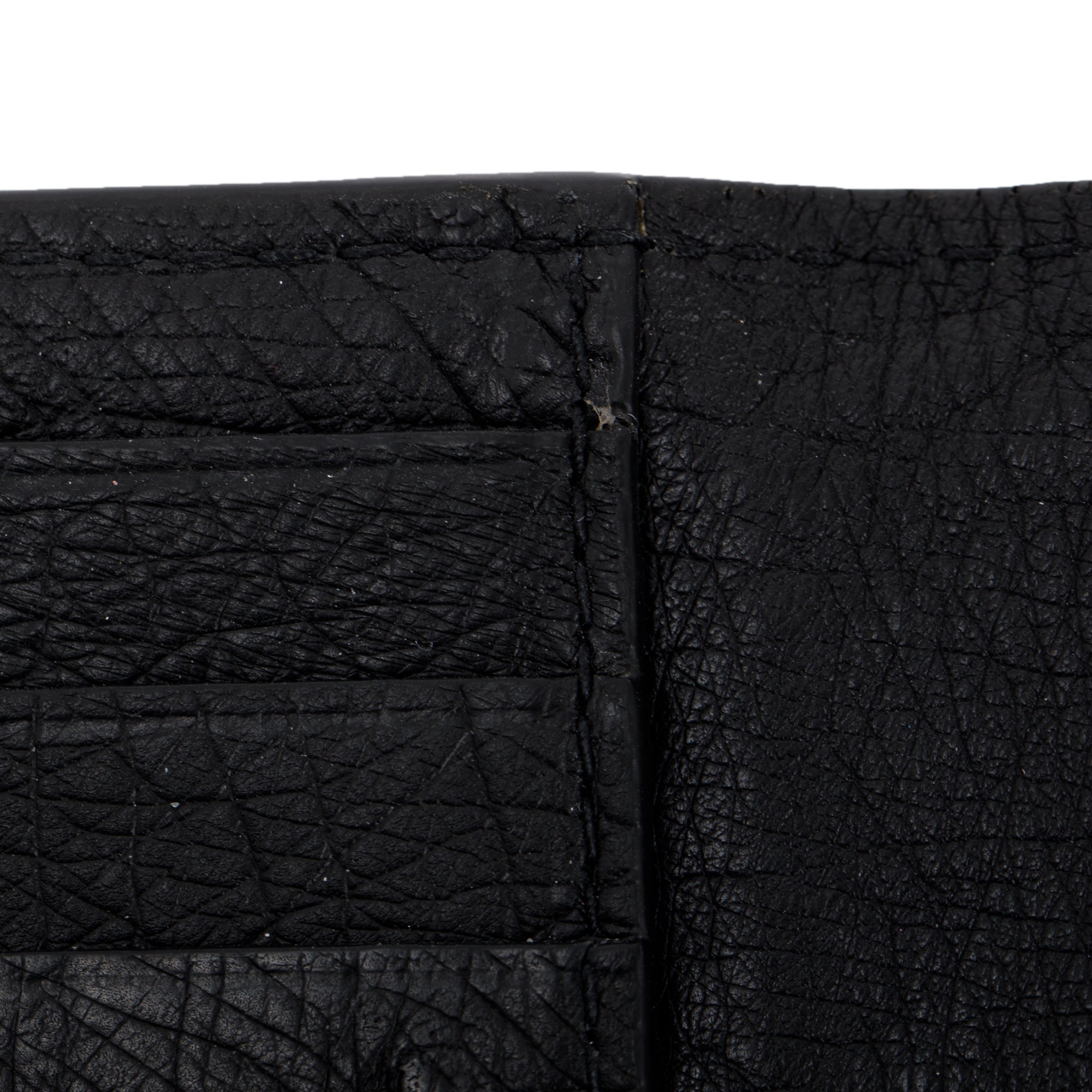 Bottega Veneta Ostrich Card Holder w/ Box