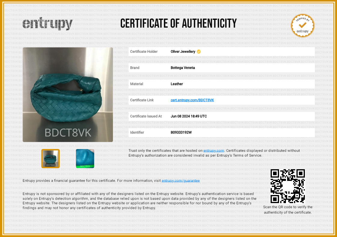 Bottega Veneta Turquoise Intrecciato Leather Mini Jodie Bag