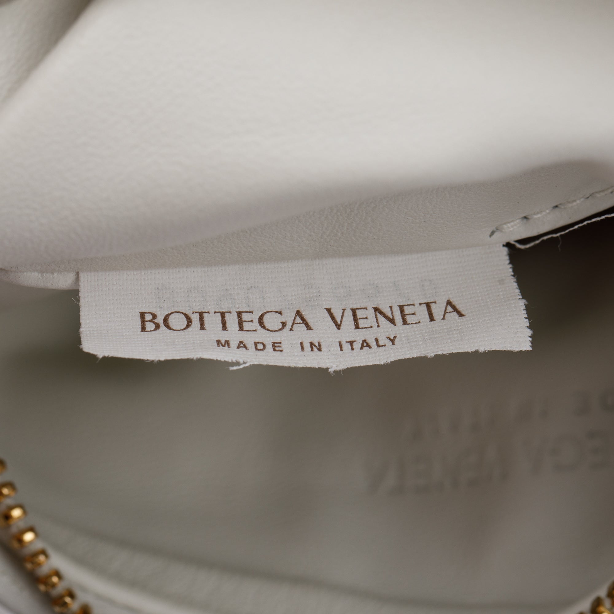 Bottega Veneta White Intrecciato Mini Jodie Bag