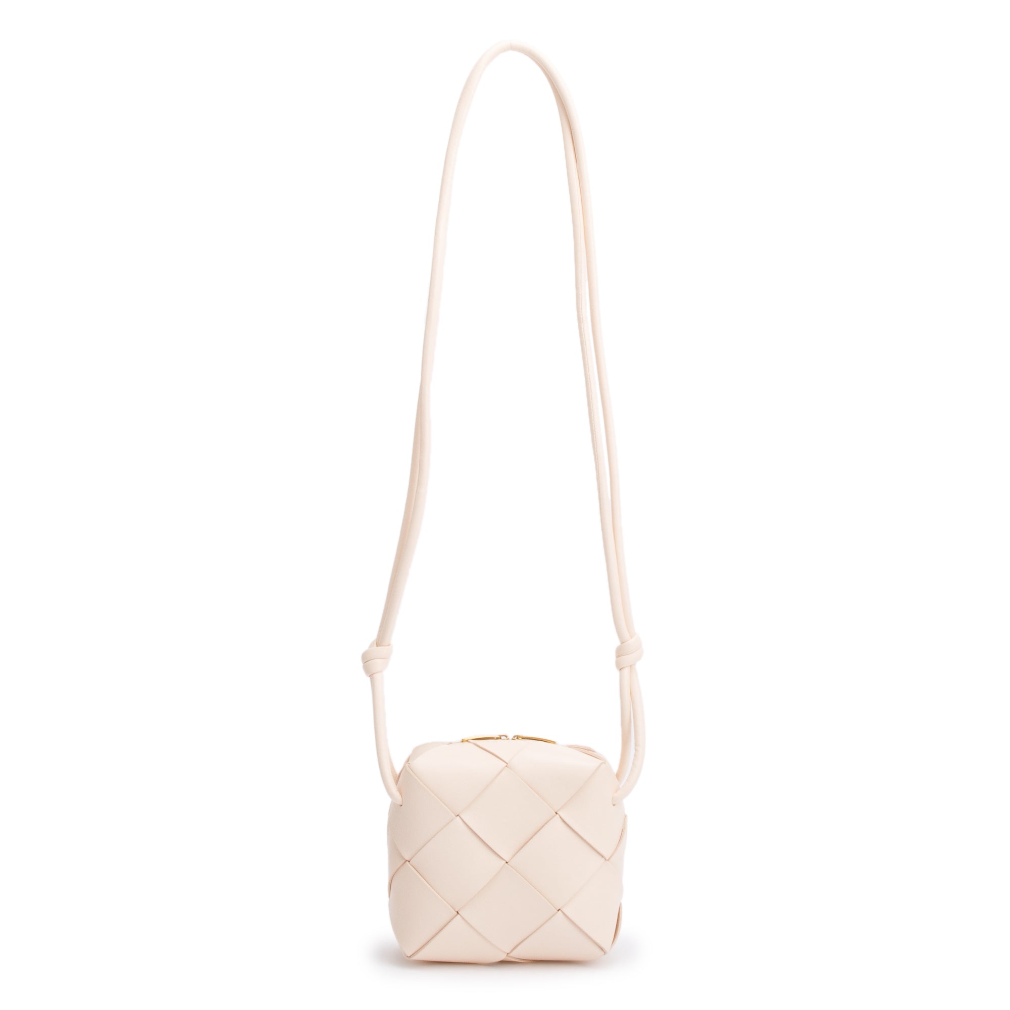 Bottega Venetaen Lotus Maxi Intrecciato Nappa Leather Mini Cassette Camera Bag