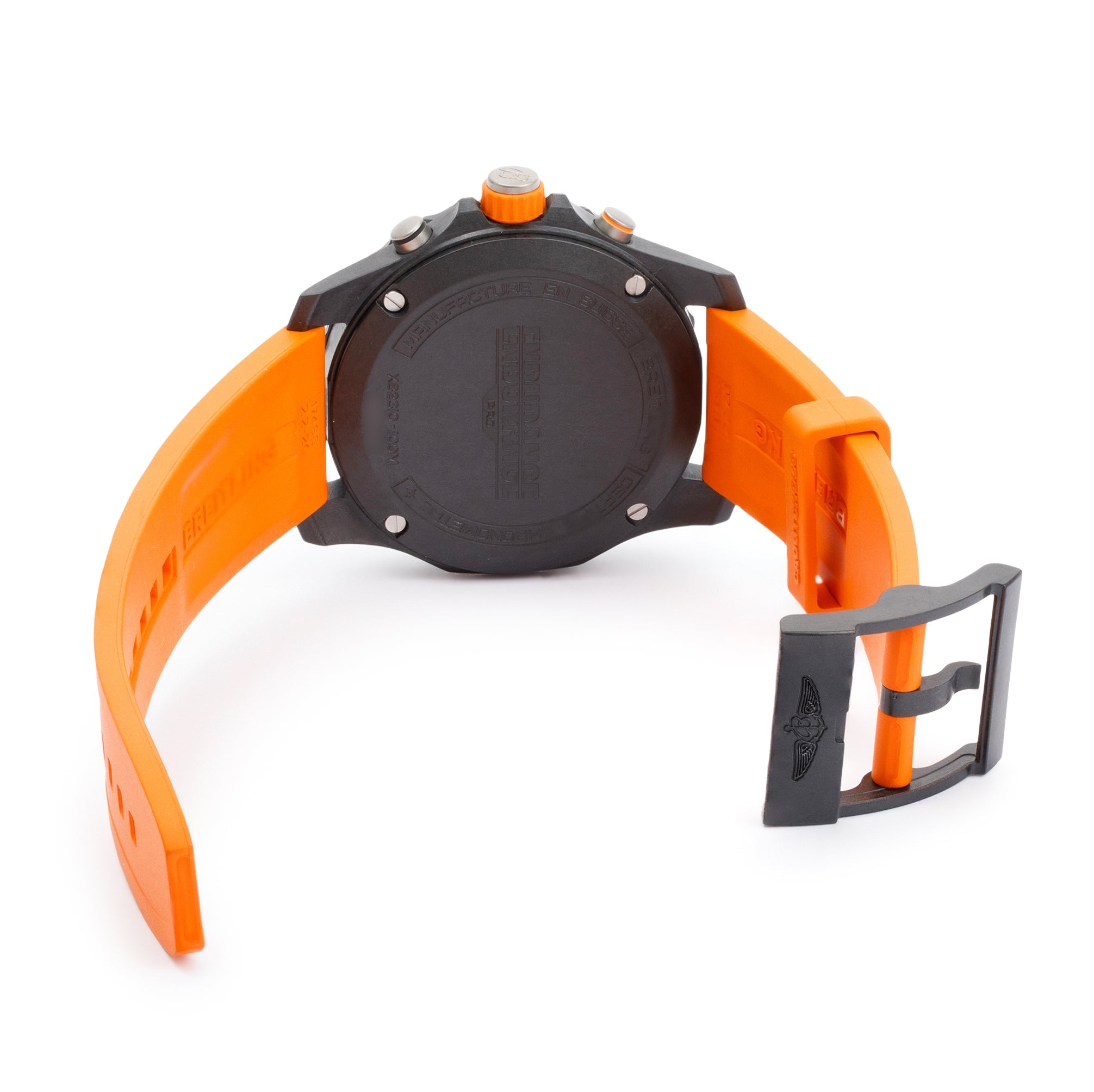 Breitling Breitlight Black Polymer Endurance Pro 44MM Watch w/ Box & Papers