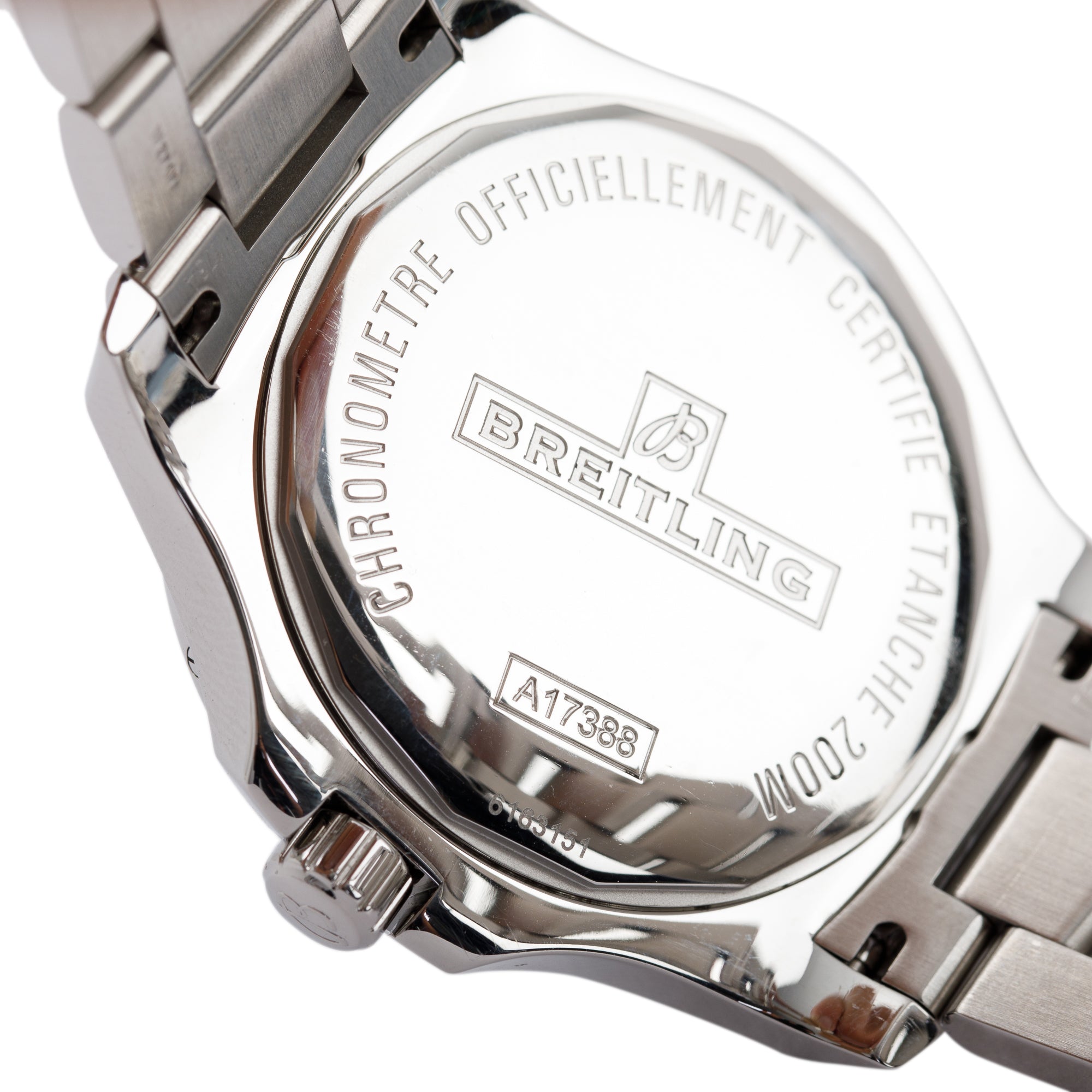 Breitling Colt Automatic 44 MM Watch w/ Box & Papers
