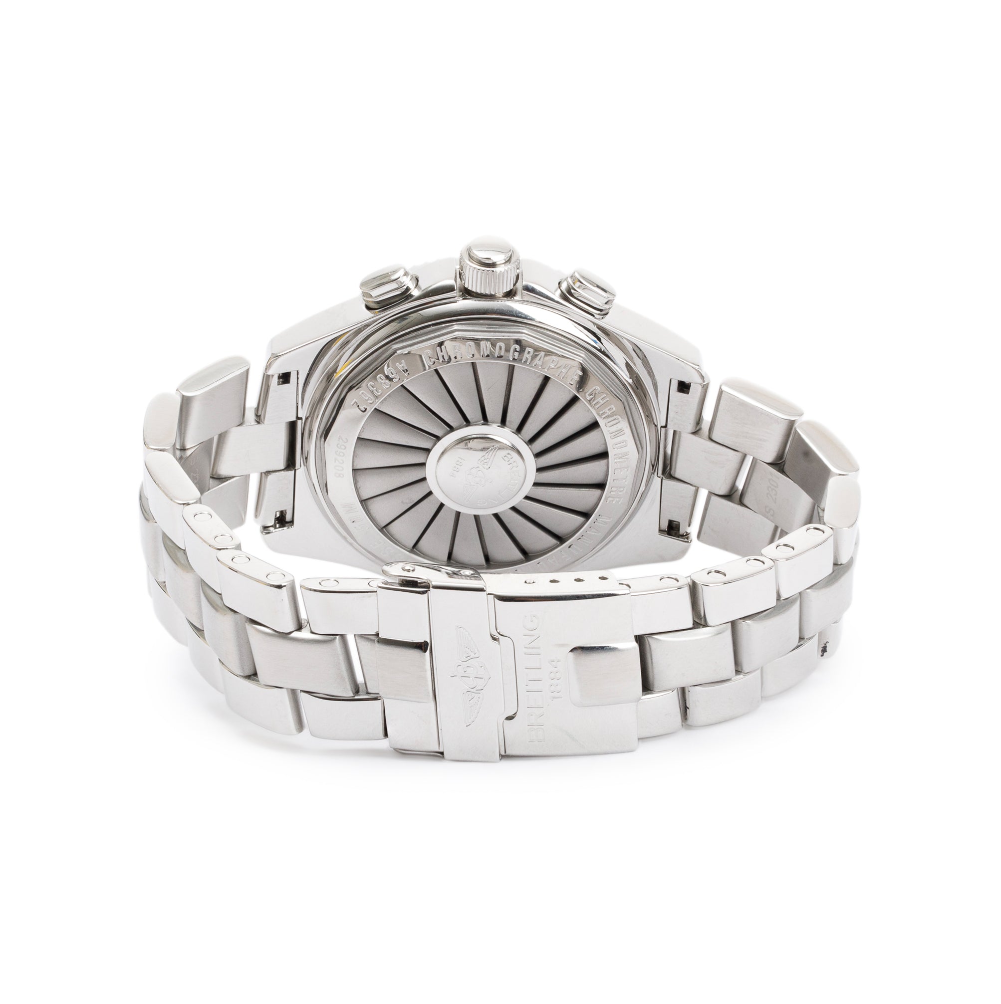 Breitling Stainless Steel B-1 44 MM Watch w/ Box & Papers