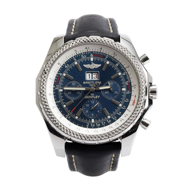 Breitling Stainless Steel Bentley 6.75 49 MM Automatic Chronograph