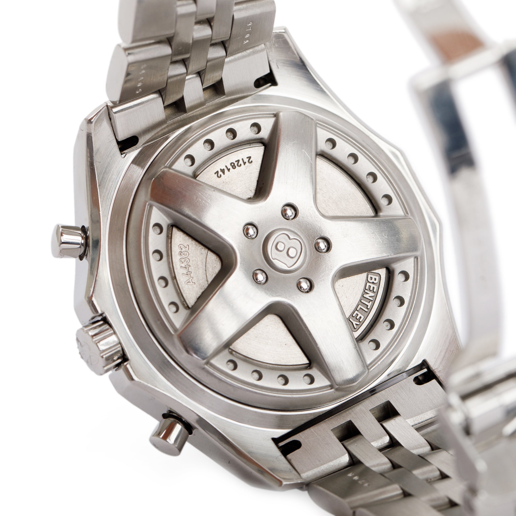 Breitling Stainless Steel Bently 6.75 49 MM Automatic Chronograph Watch