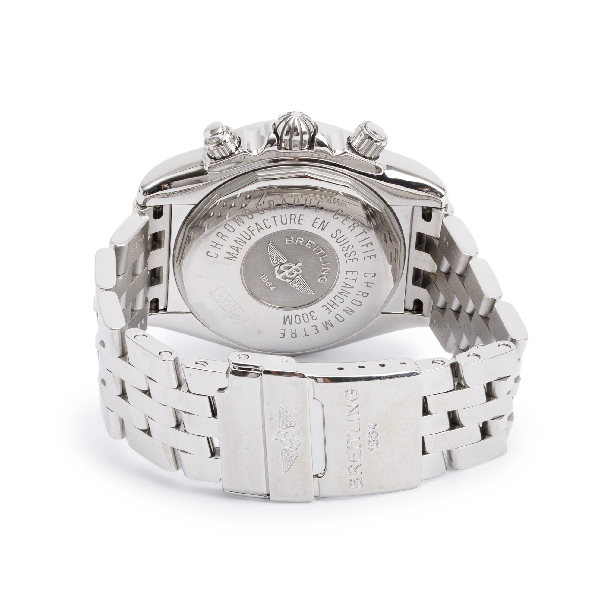 Breitling Stainless Steel Chronomat Evolution 44 MM Automatic Chronograph Watch A13356 w/ Box & Papers