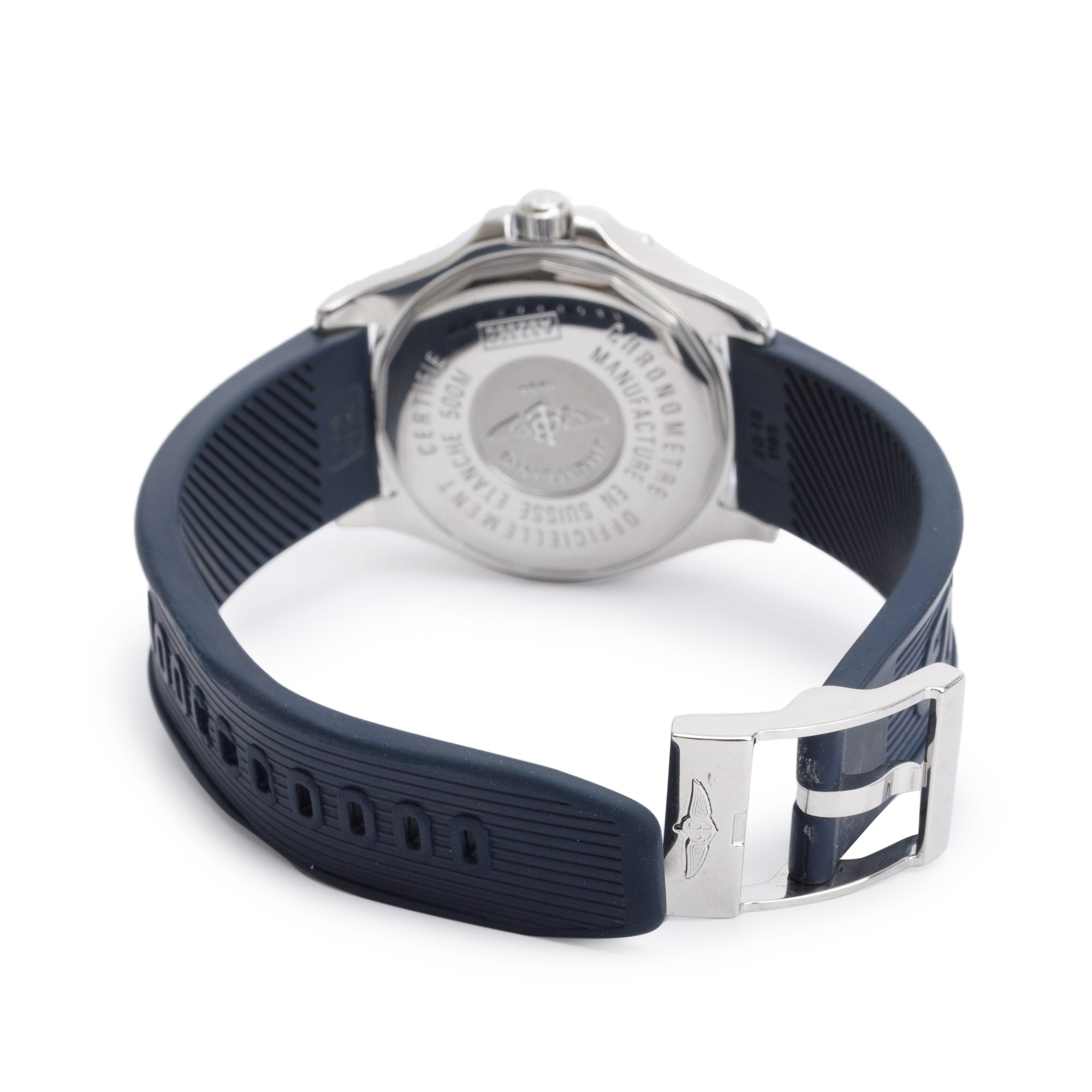 Breitling Stainless Steel Colt GMT 41 MM Automatic Watch A32350