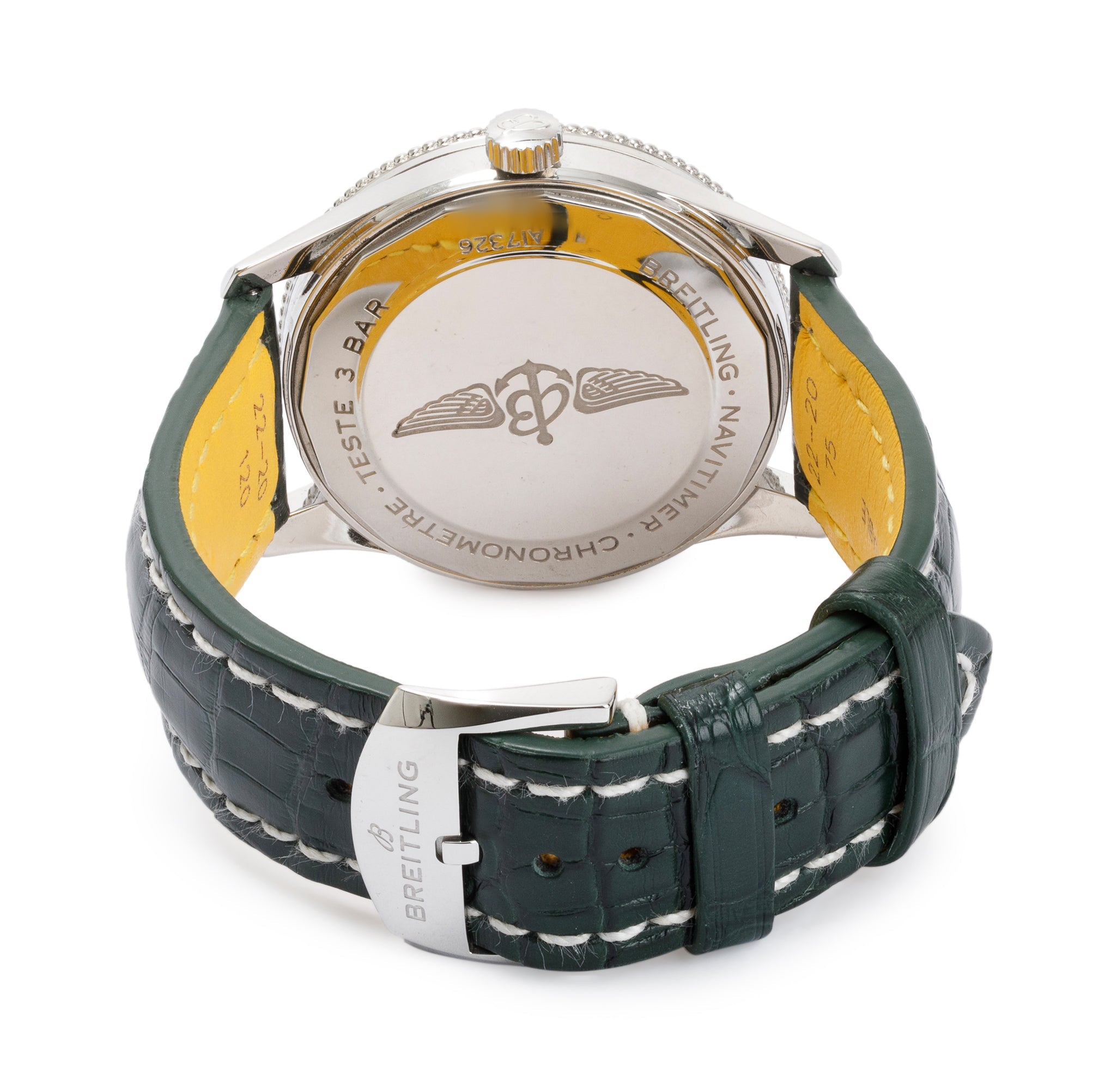 Breitling Stainless Steel Navitimer 41 MM Automatic Watch w/ Box