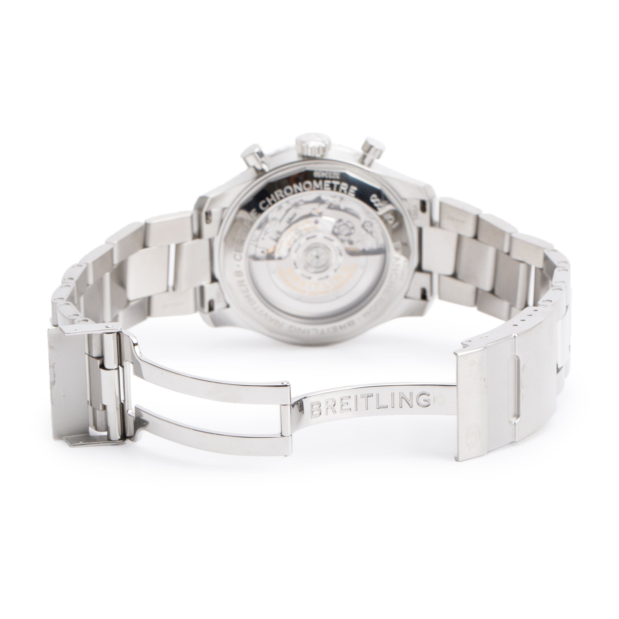 Breitling Stainless Steel Navitimer Aviator 8 B01 43 MM Automatic Chronograph Watch AB0117 w/ Box & Papers