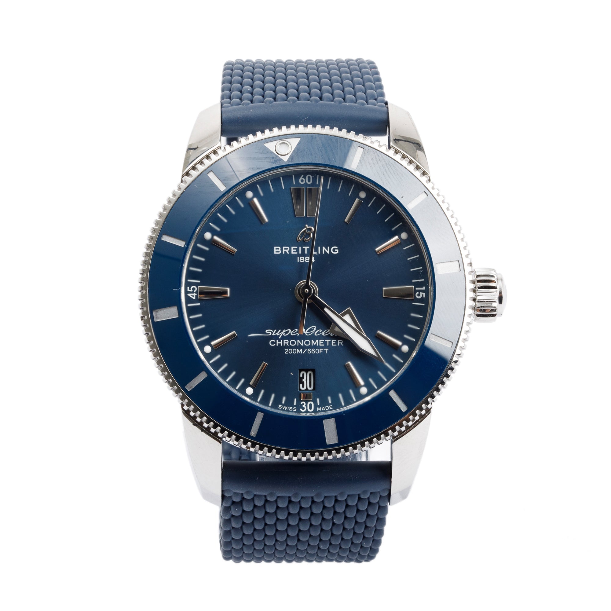 Breitling Stainless Steel Superocean Heritage II 44 MM Auotomatic Watch