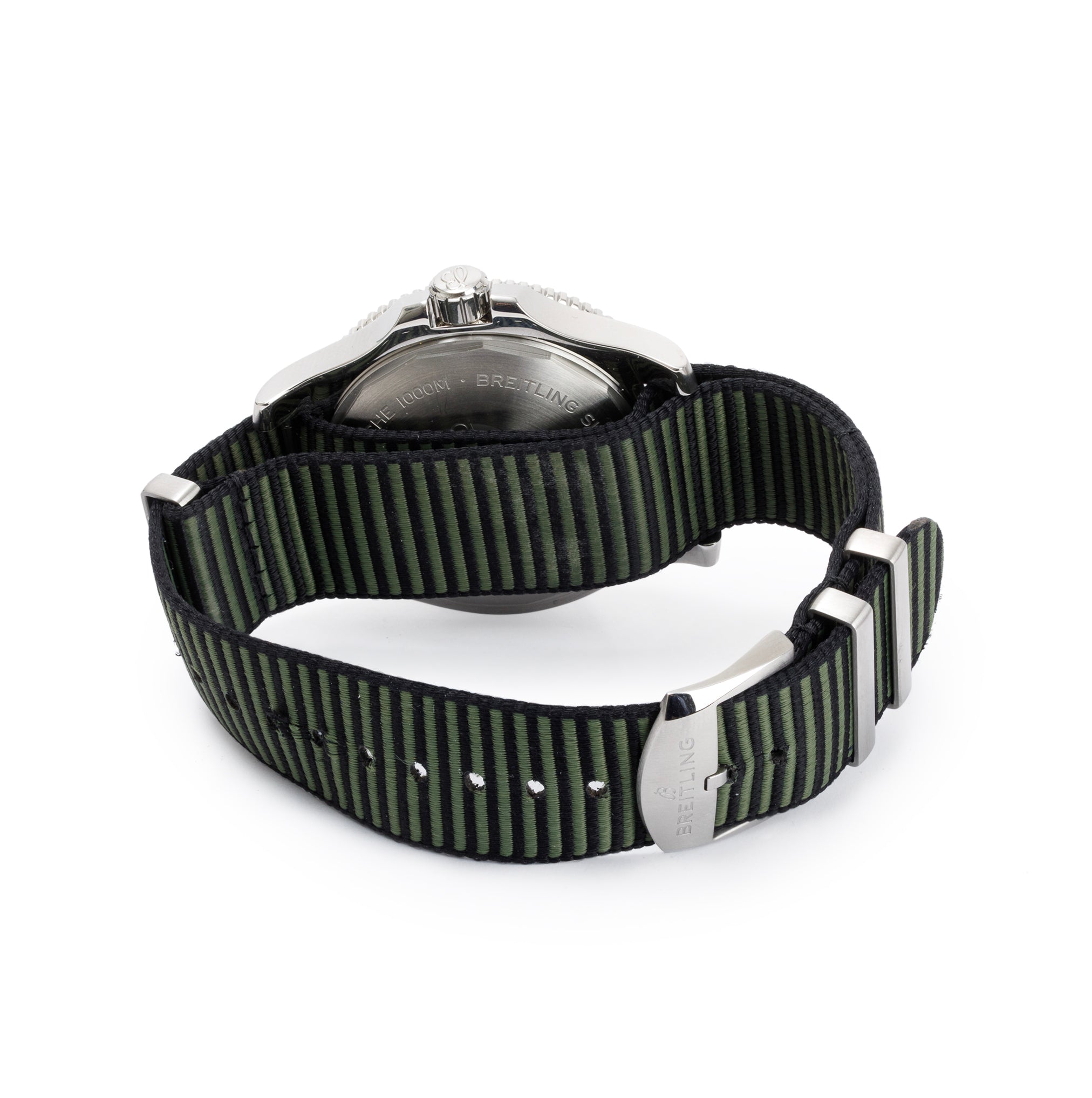 Breitling Stainless Steel Superocean II 44 MM Automatic Watch w/ Box & Papers