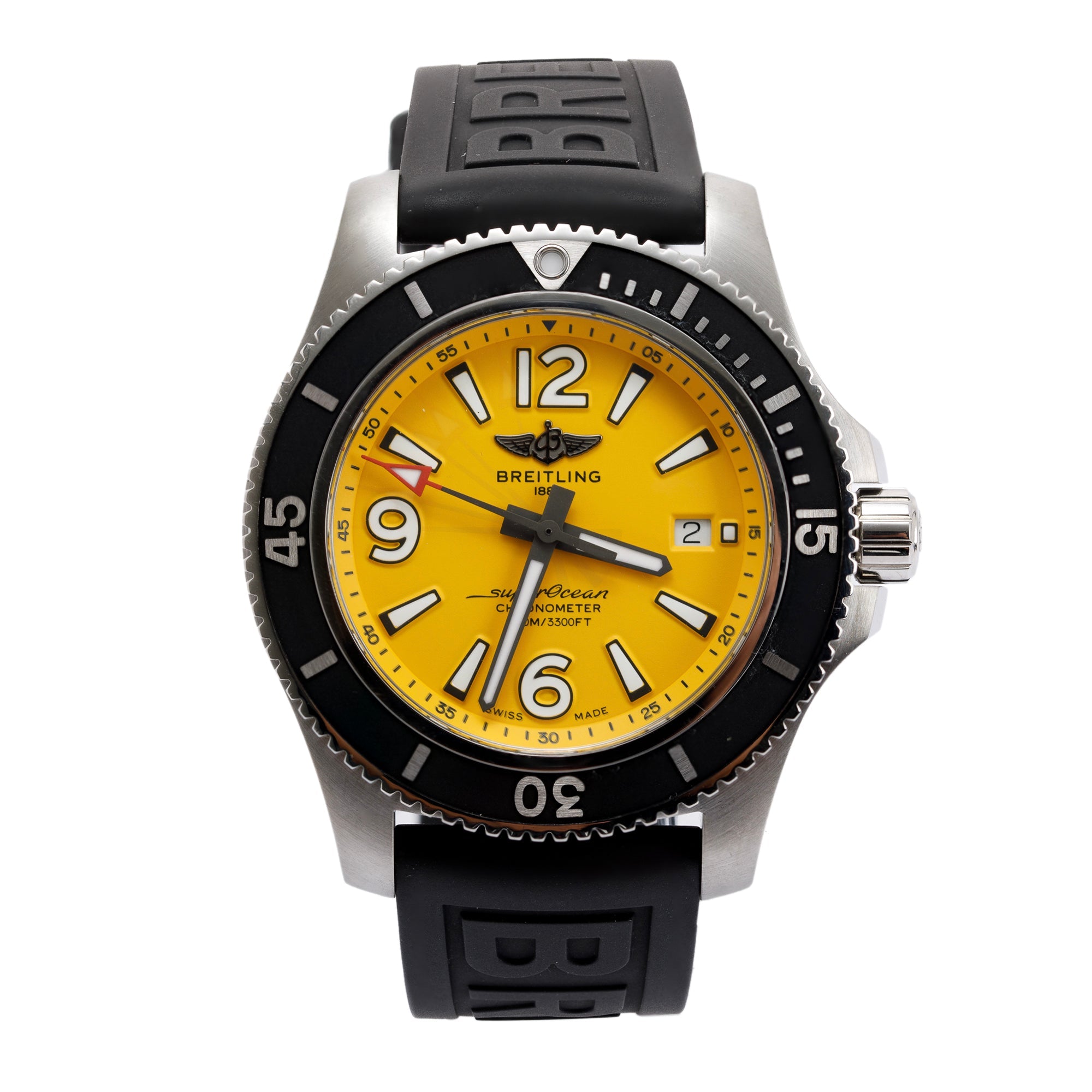 Breitling Superocean 44 mm Automatic Watch w/ Box & Papers