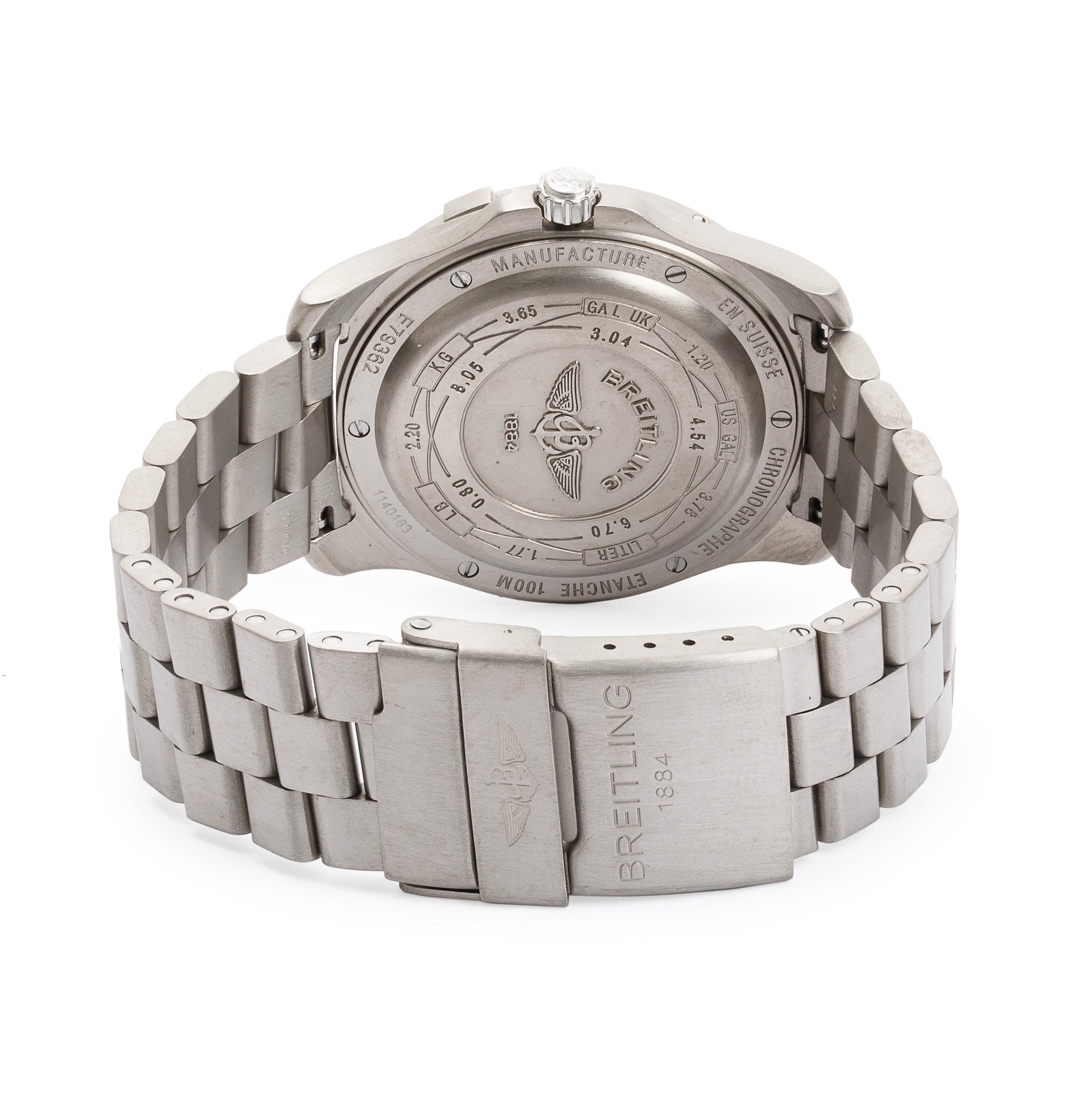 Breitling Titanium Professional Aerospace Advantage 42 MM Watch