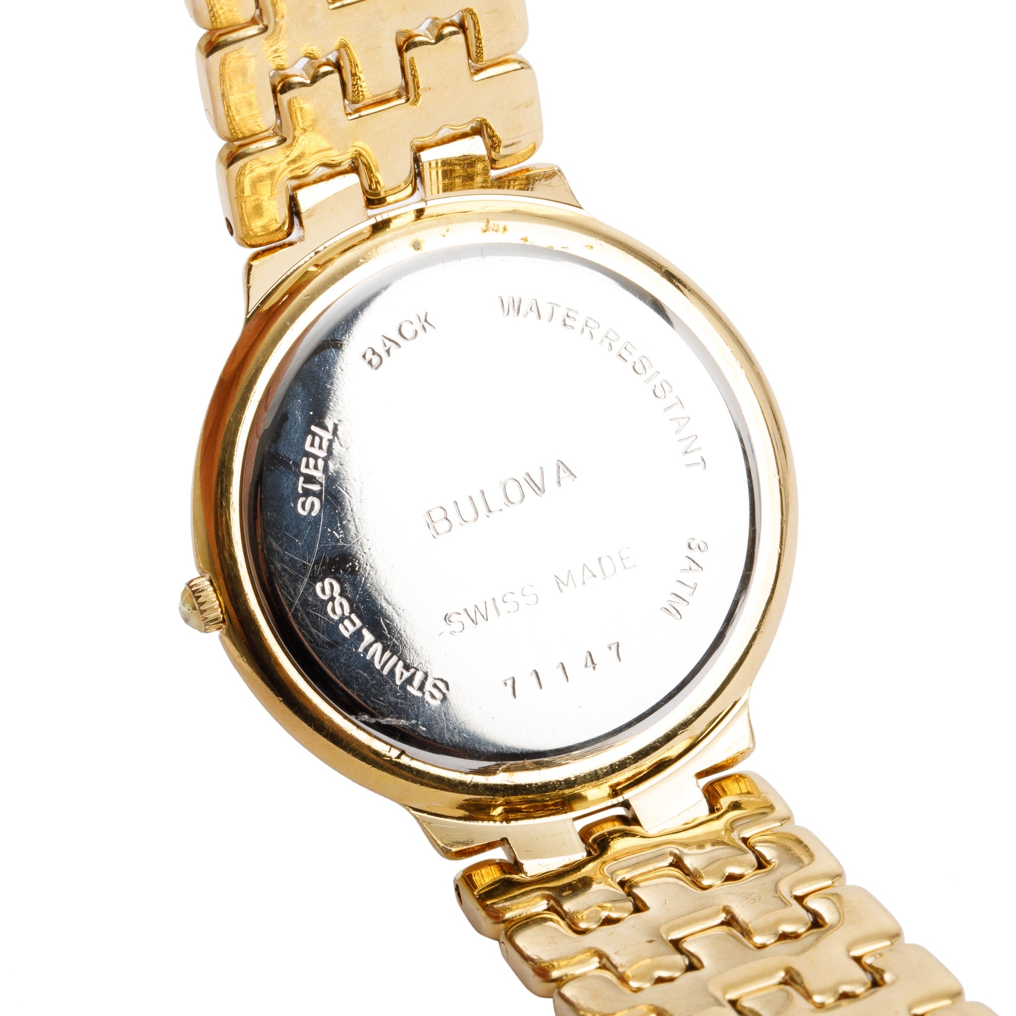 Bulova Gold-Plated Stainless Steel Classic 32 MM Watch