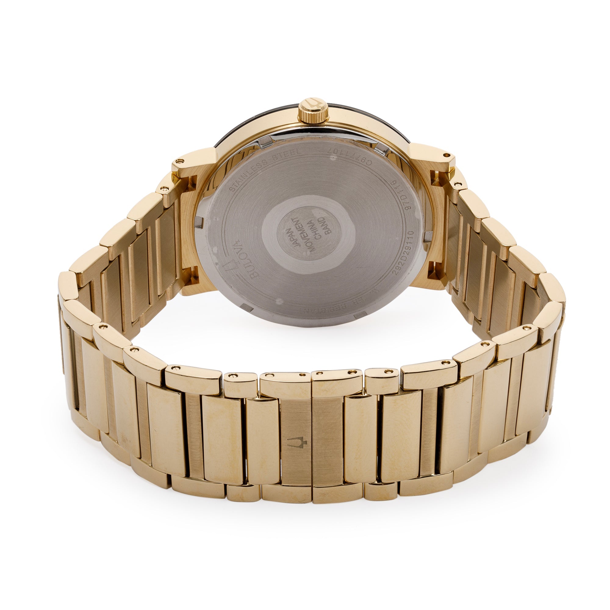 Bulova Gold-Tone Futuro Daimond Dial 42 MM Watch