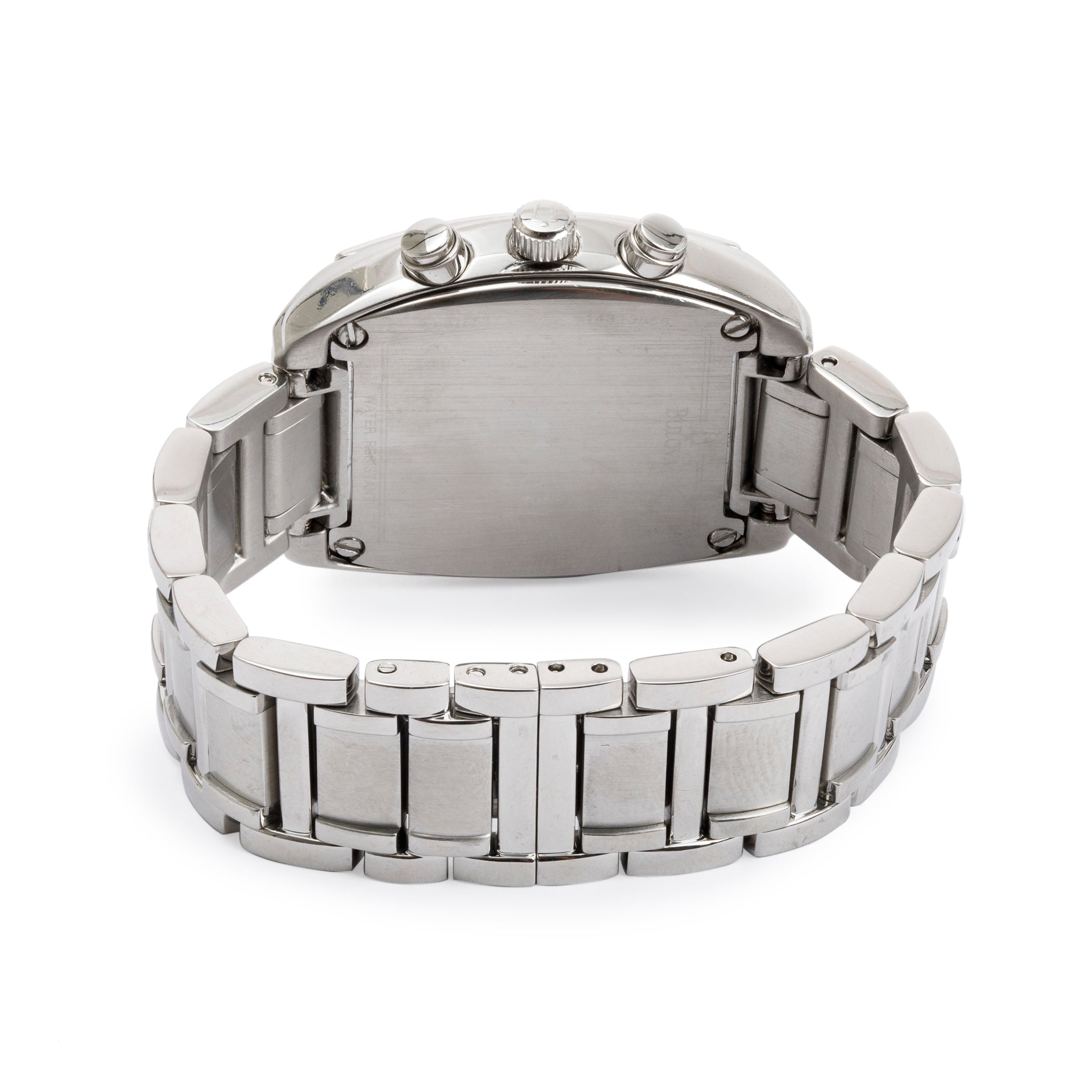 Bulova Stainless Steel Diamond Bezel Highbride Chronograph 31 MM Quartz Watch