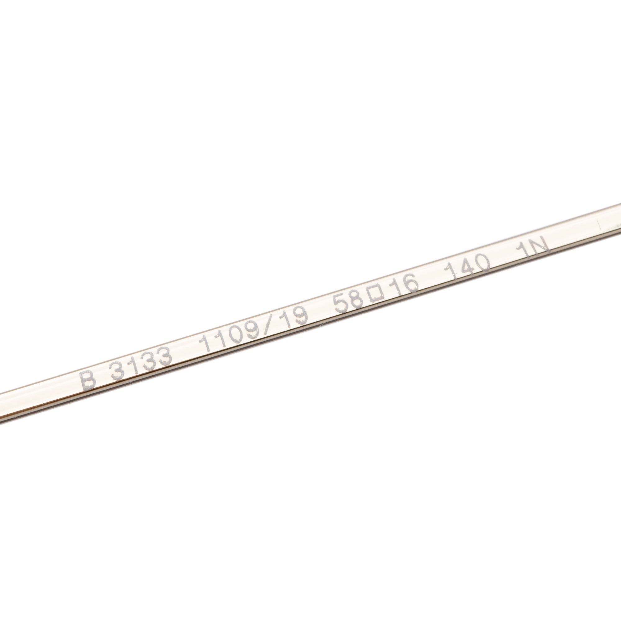 Burberry B 3133 Gold Plated Metal Daphne Square Sunglasses w/ Box & Case