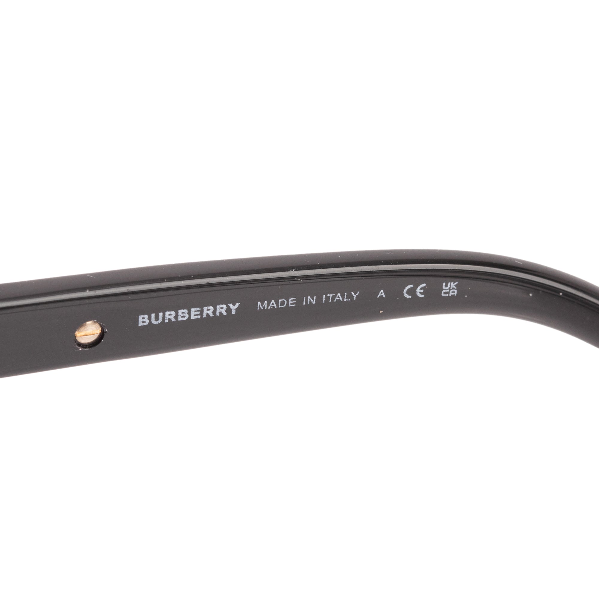 Burberry B 4181 Check/Black Acetate Rectangular Sunglasses w/ Box & Case