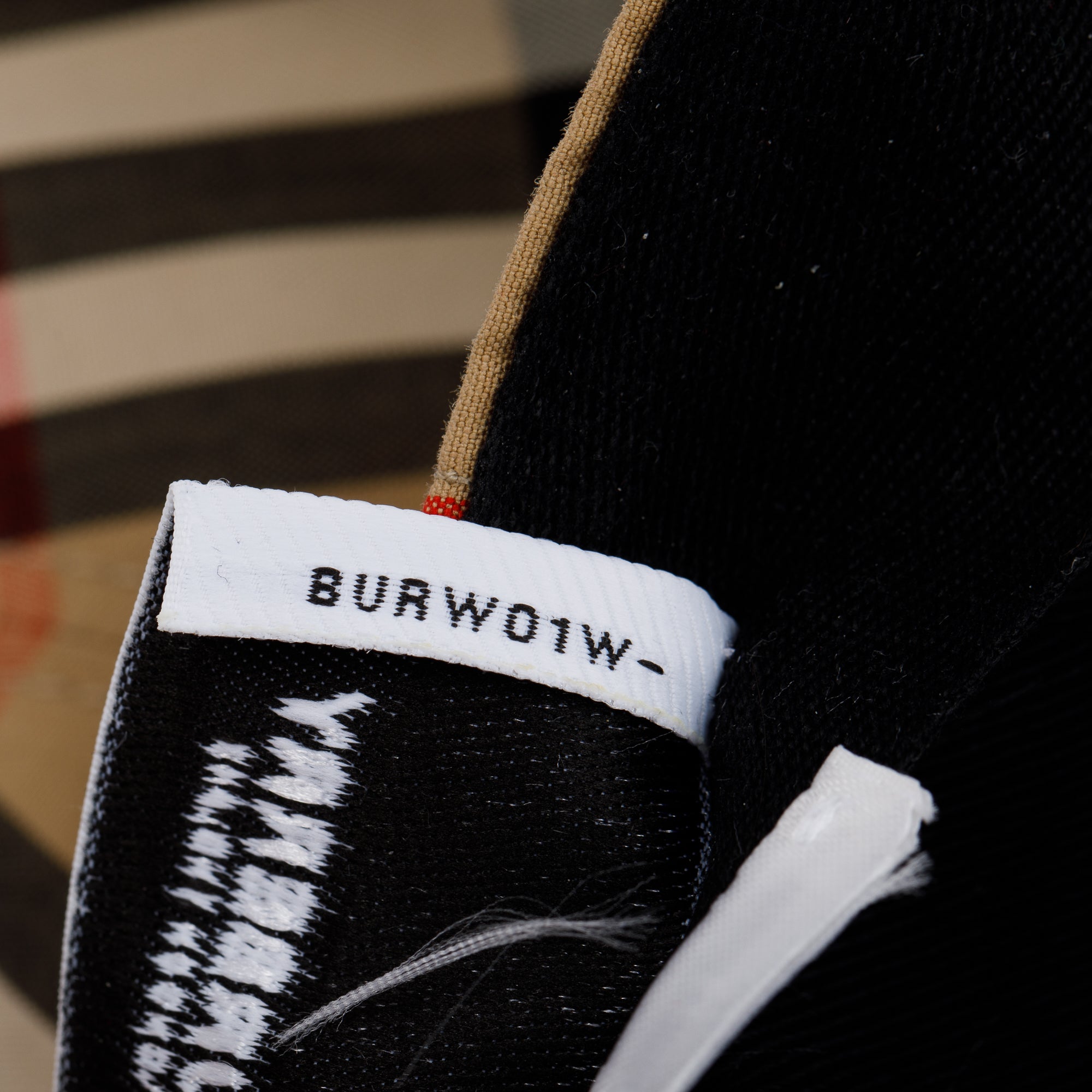 Burberry Beige Monogram Motif Vintage Check Cotton Baseball Cap, M 57