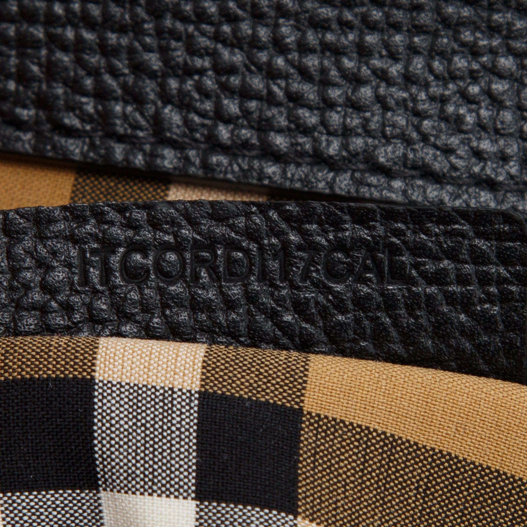 Burberry Bi-Color Leather Medium Banner Tote w/ Strap