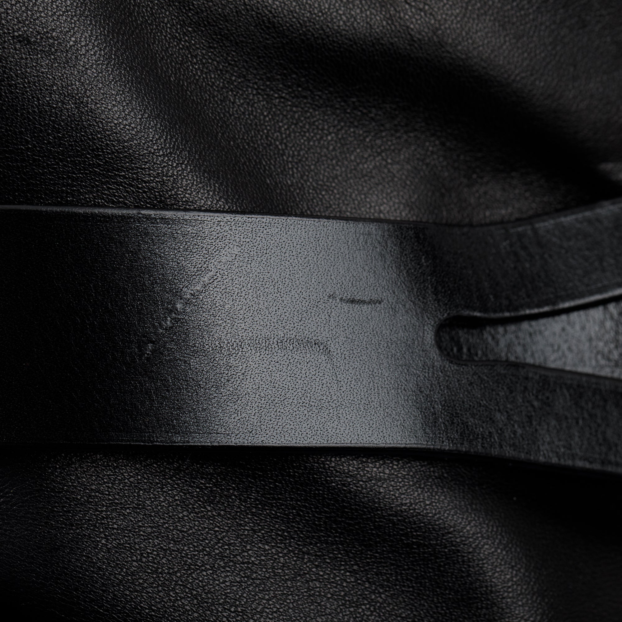 Burberry Black Calfskin Leather Bridle Gosford Hobo Bag