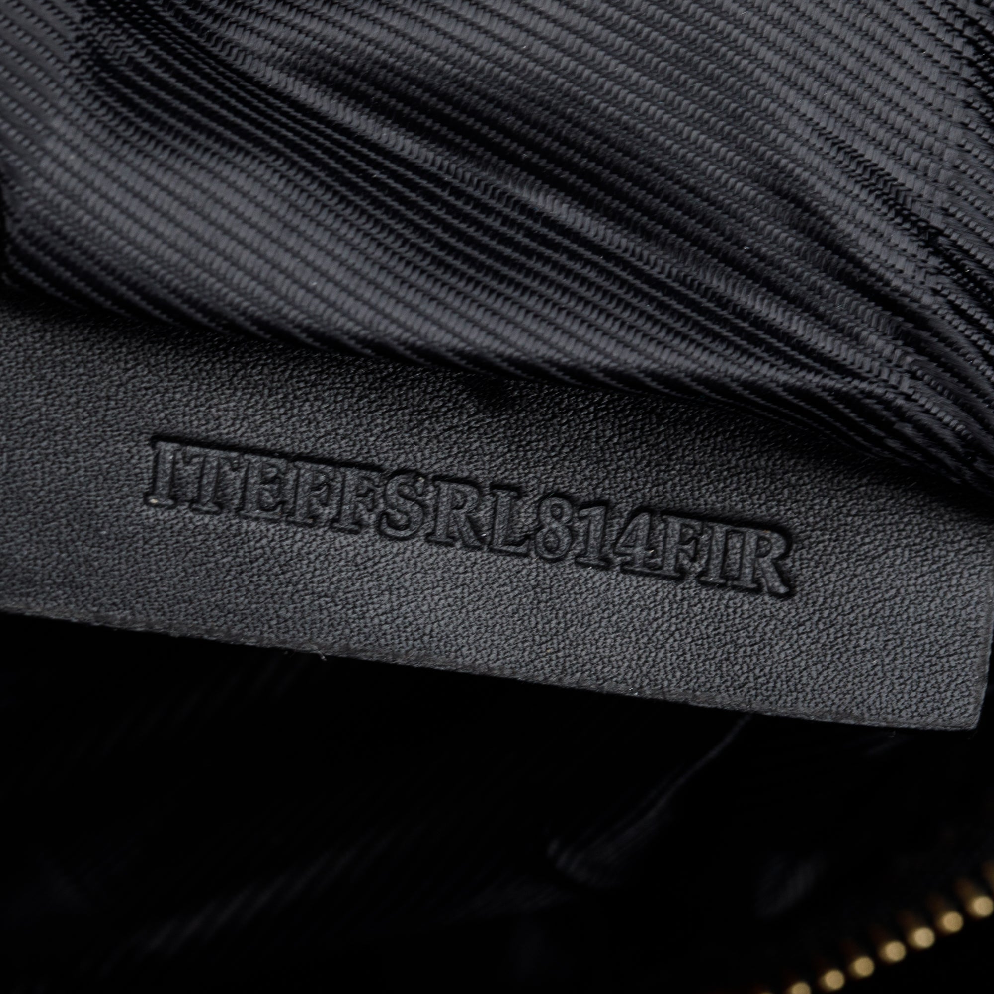 Burberry Black Calfskin Leather Hillgate Hobo