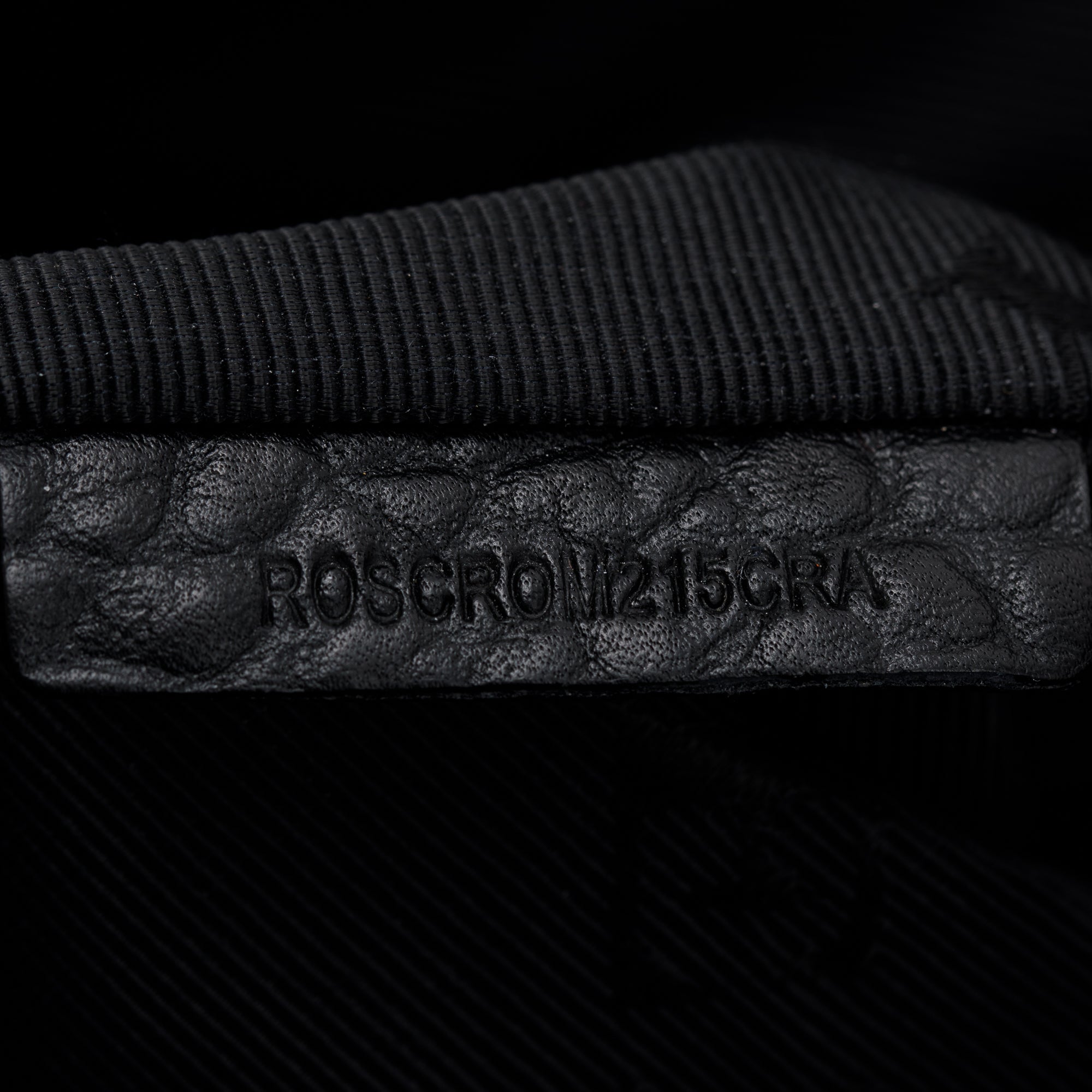 Burberry Black Check Embossed Leather Medium Dewsbury Convertible Tote w/ Strap